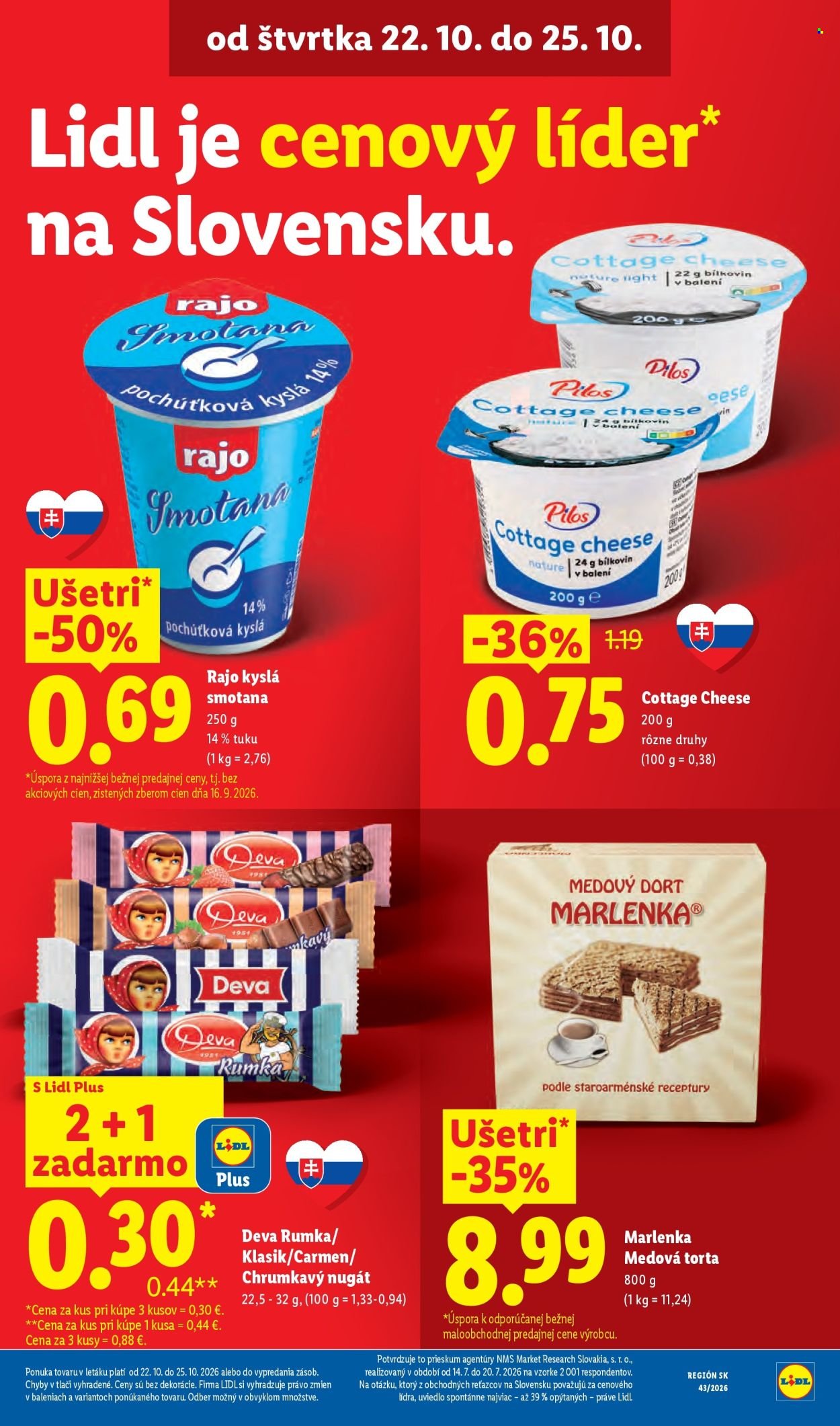 LIDL leták - Od pondelka 19.10.2026