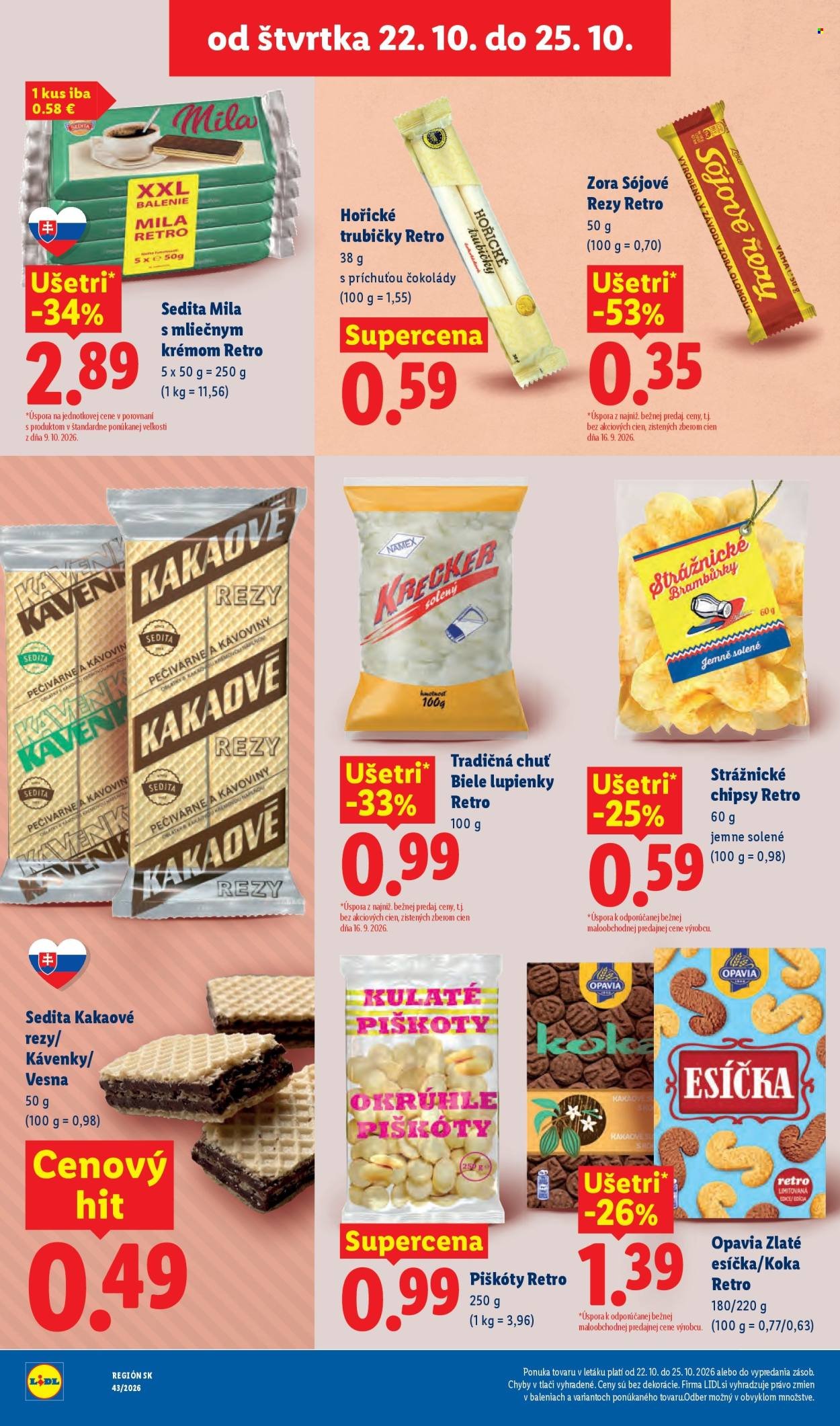 LIDL leták - Od pondelka 19.10.2026