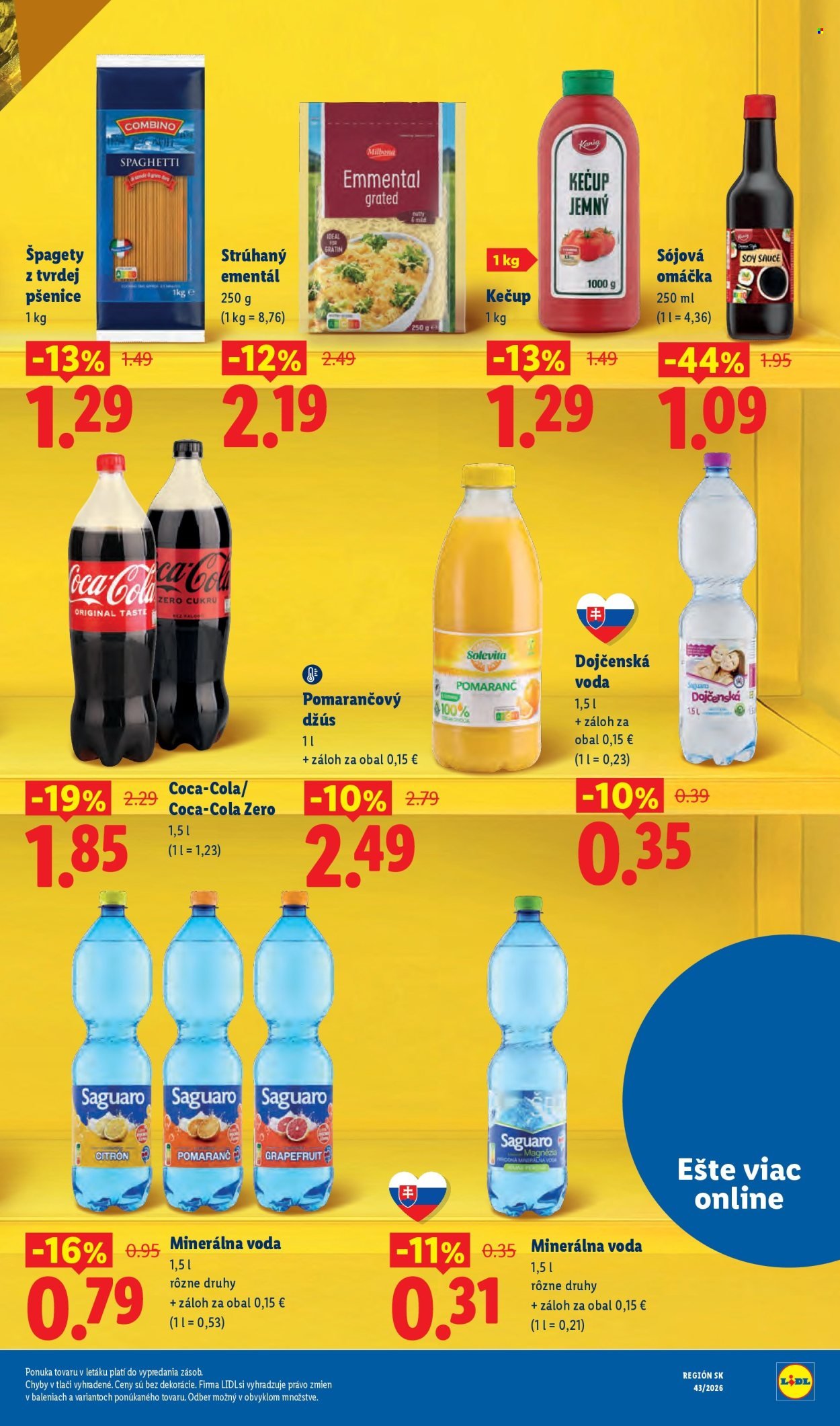 LIDL leták - Od pondelka 19.10.2026