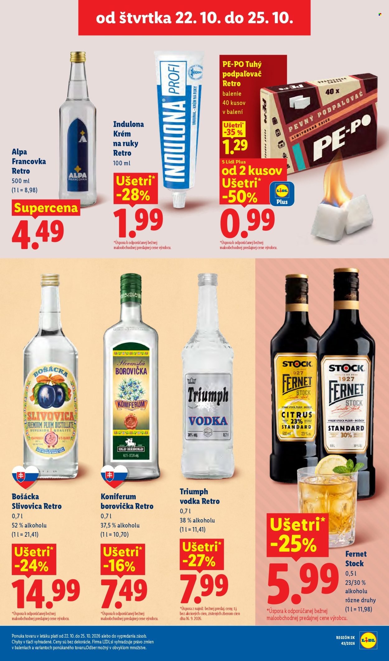 LIDL leták - Od pondelka 19.10.2026