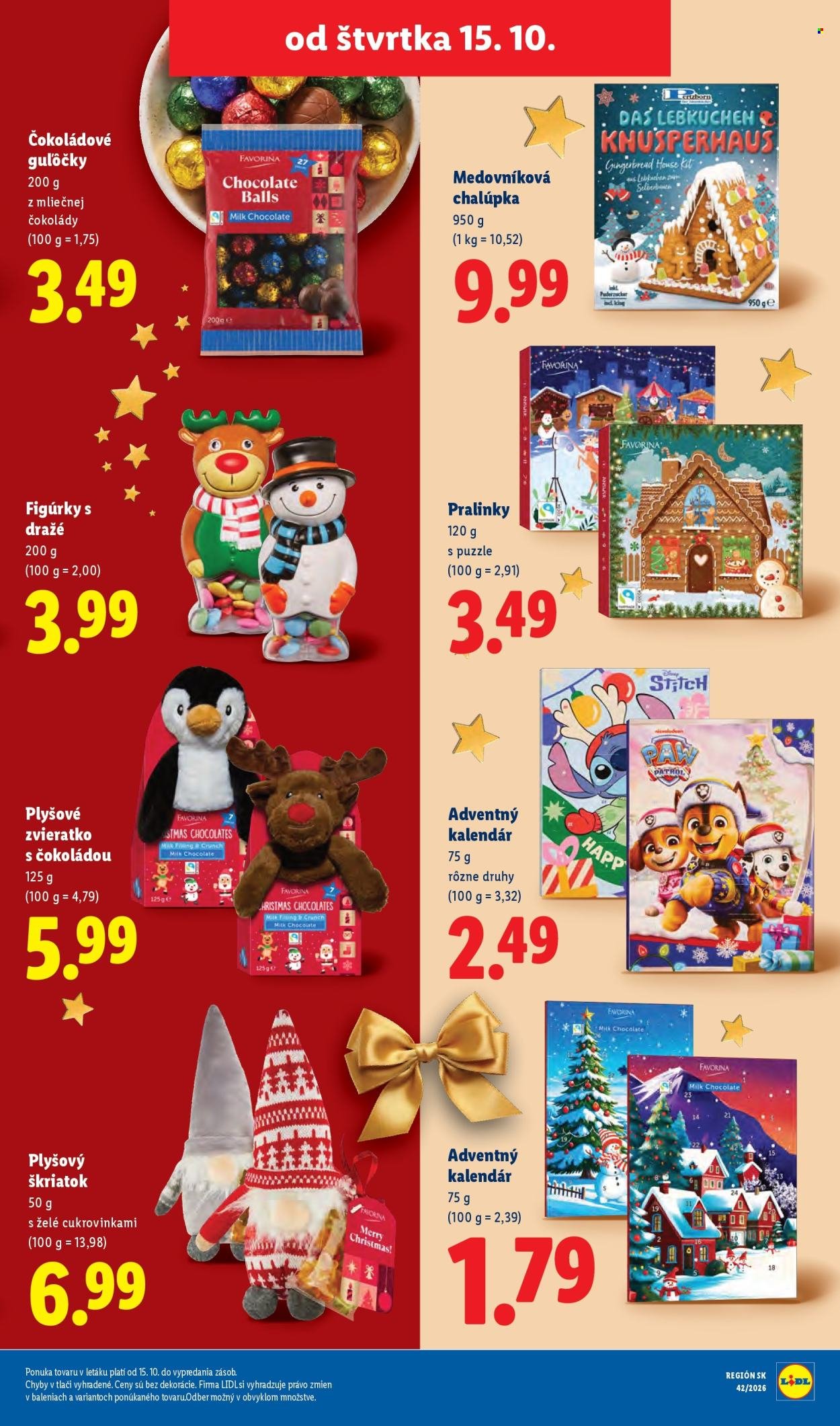 LIDL leták - Od pondelka 19.10.2026