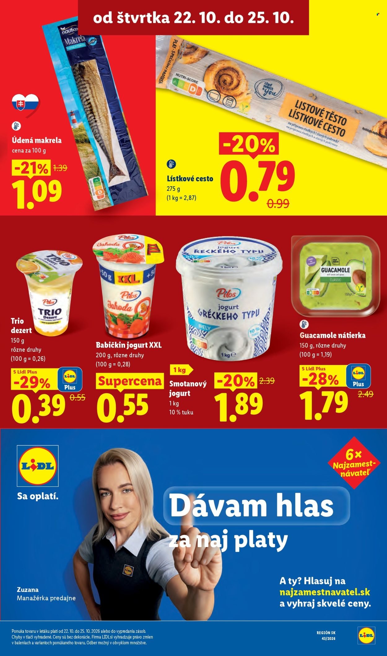 LIDL leták - Od pondelka 19.10.2026