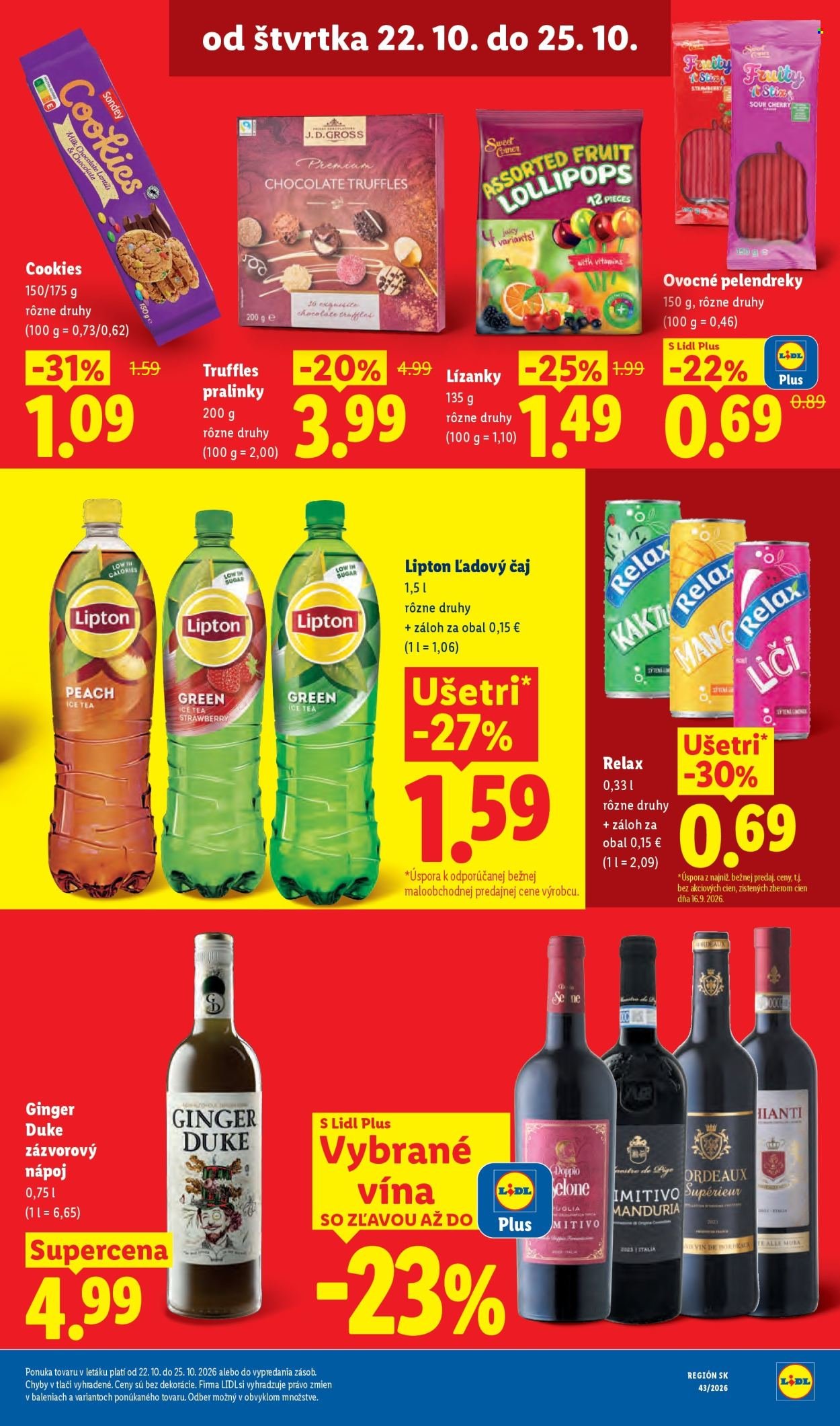 LIDL leták - Od pondelka 19.10.2026