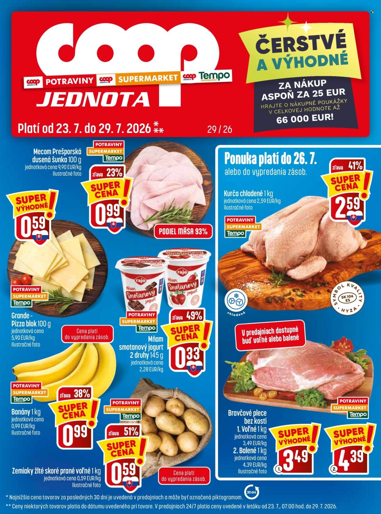 COOP JEDNOTA leták - Od štvrtka 23.7.2026