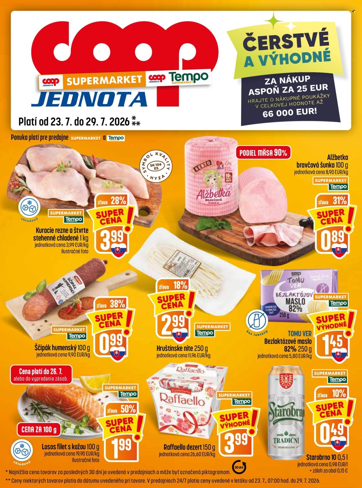 COOP JEDNOTA leták - Od štvrtka 23.7.2026