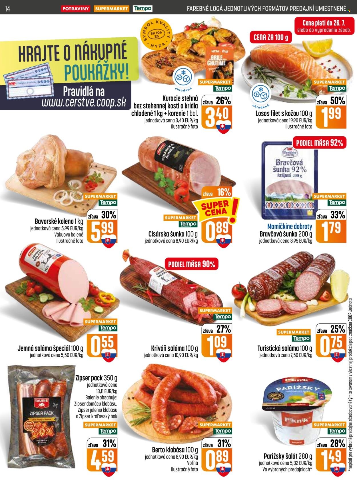 COOP JEDNOTA leták - Od štvrtka 23.7.2026