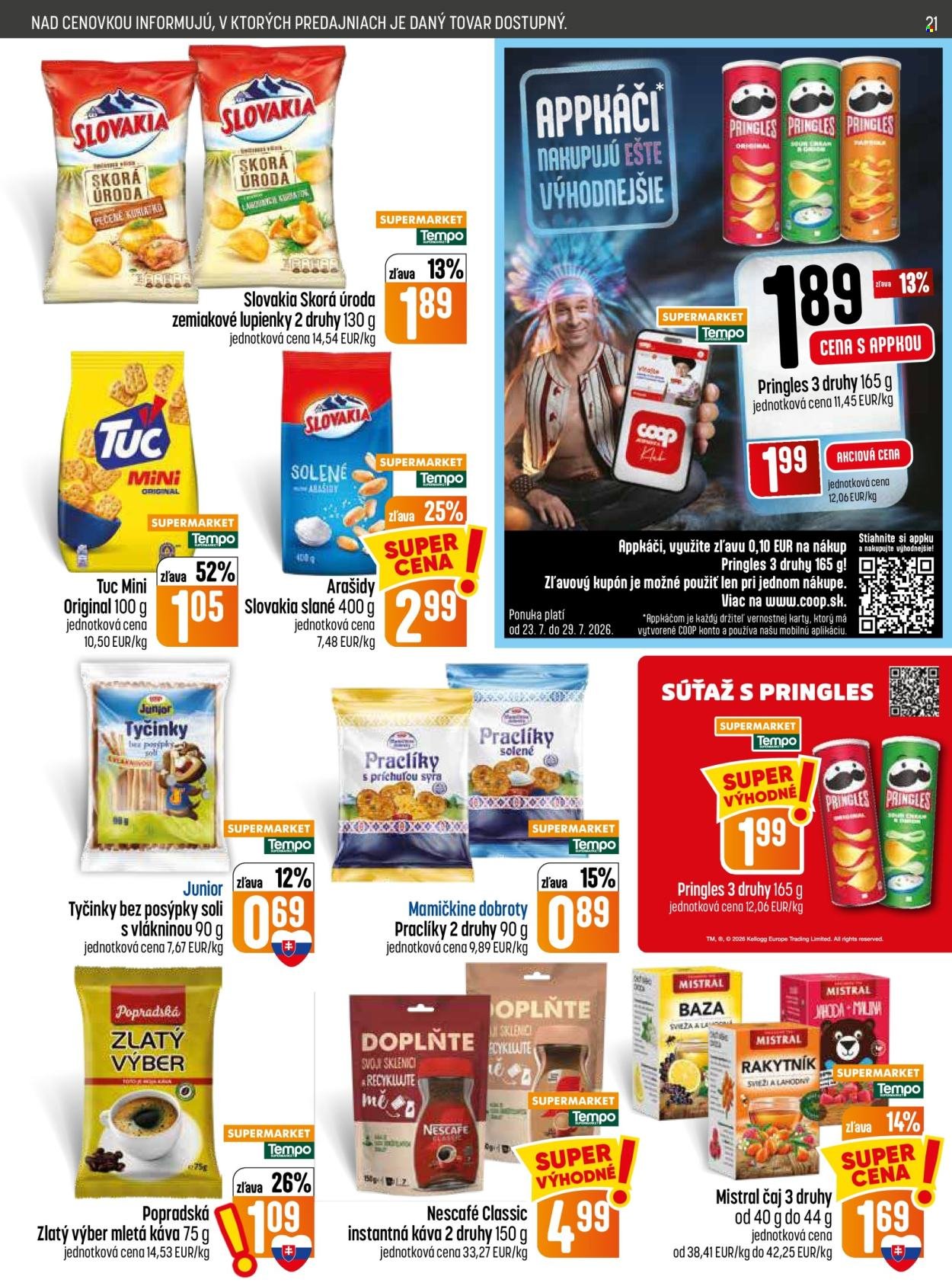 COOP JEDNOTA leták - Od štvrtka 23.7.2026