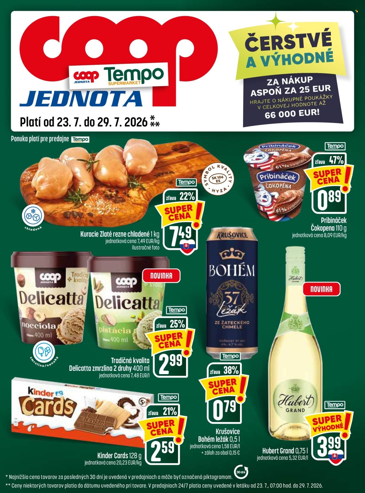 COOP JEDNOTA leták - Od štvrtka 23.7.2026