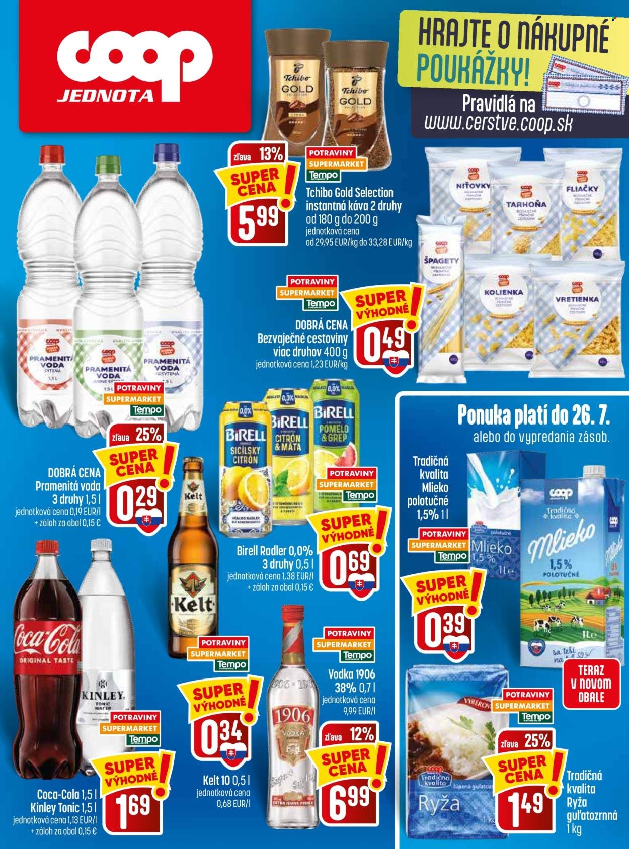 COOP JEDNOTA leták - Od štvrtka 23.7.2026
