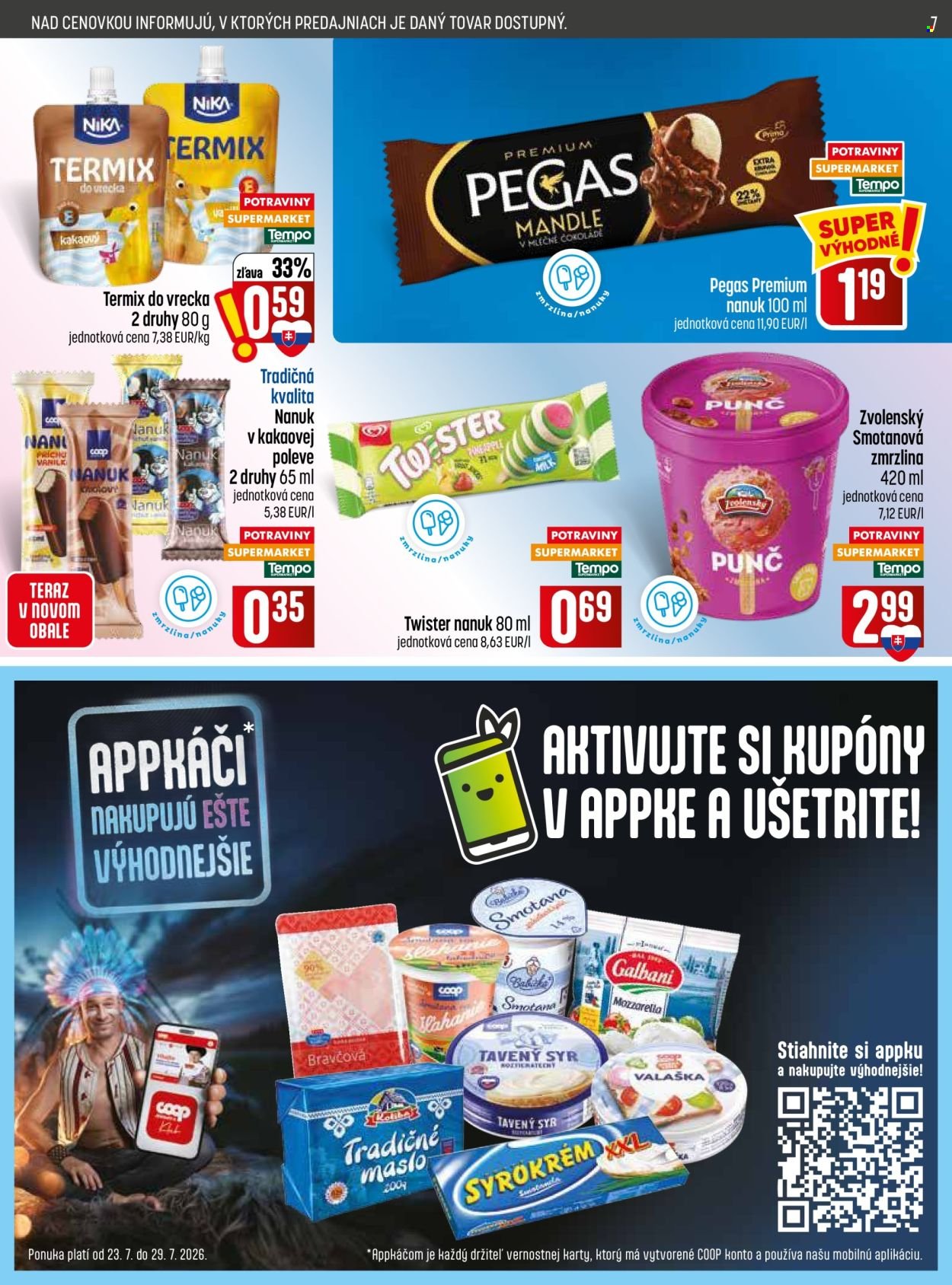 COOP JEDNOTA leták - Od štvrtka 23.7.2026