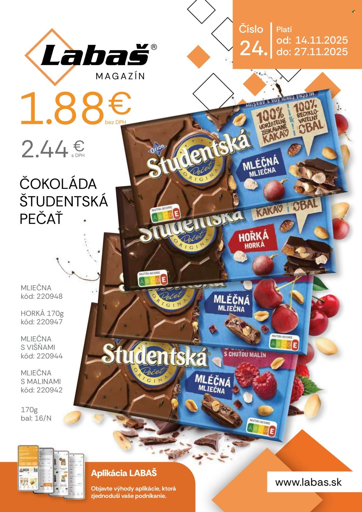 LABAŠ leták - Magazín (2025-11-14 - 2025-11-27) | 1