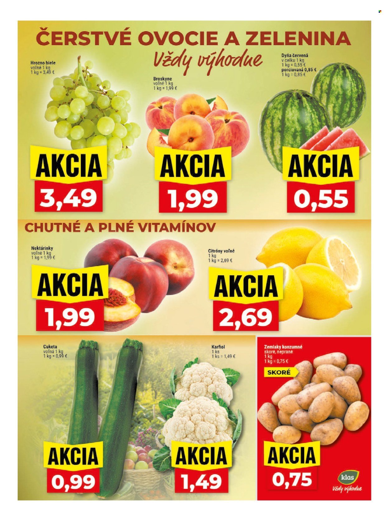 KLAS leták - Od pondelka 6.7.2026