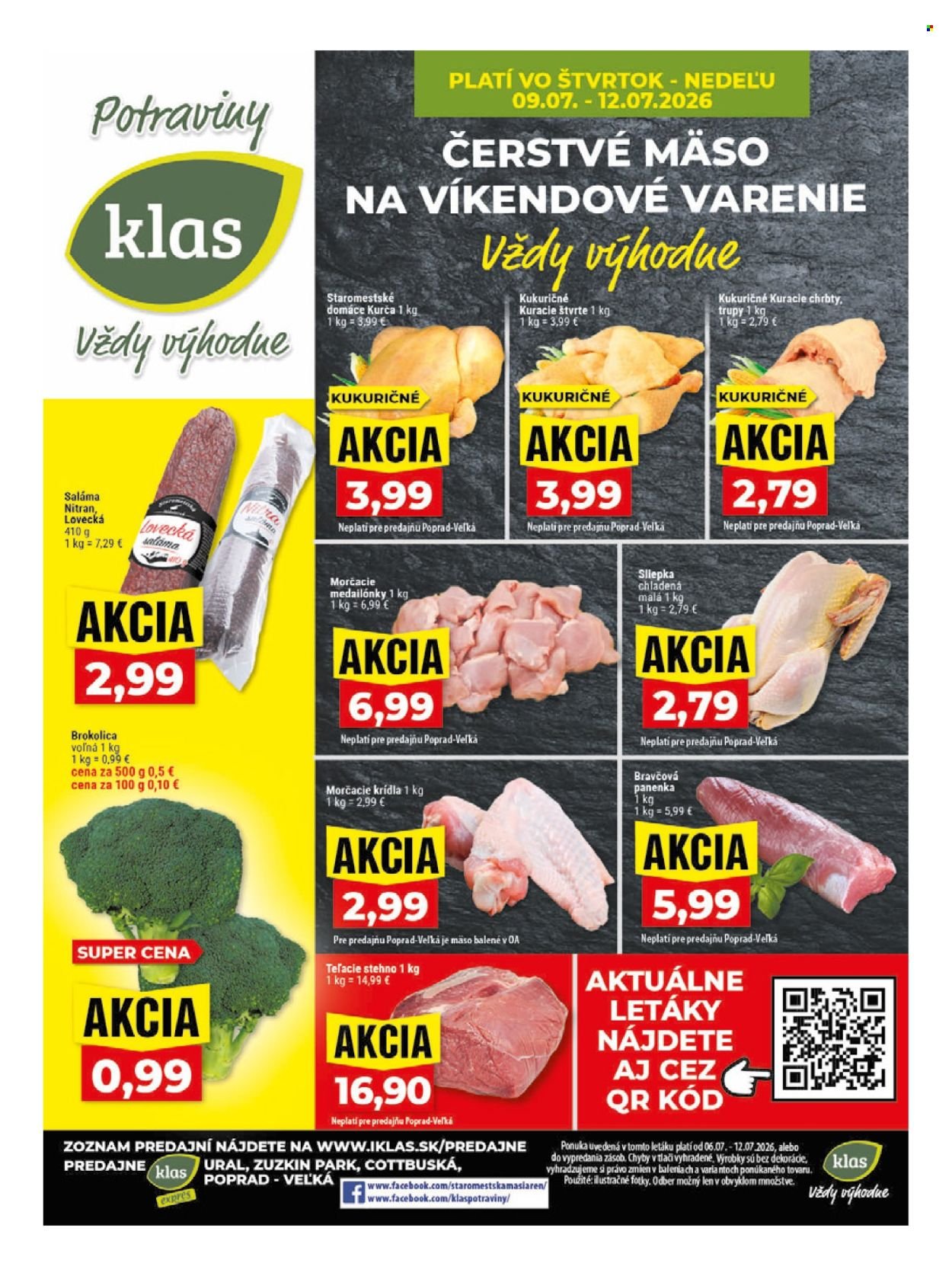 KLAS leták - Od pondelka 6.7.2026