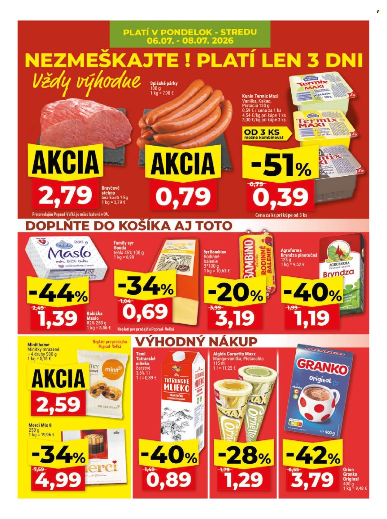 KLAS leták - Od pondelka 6.7.2026