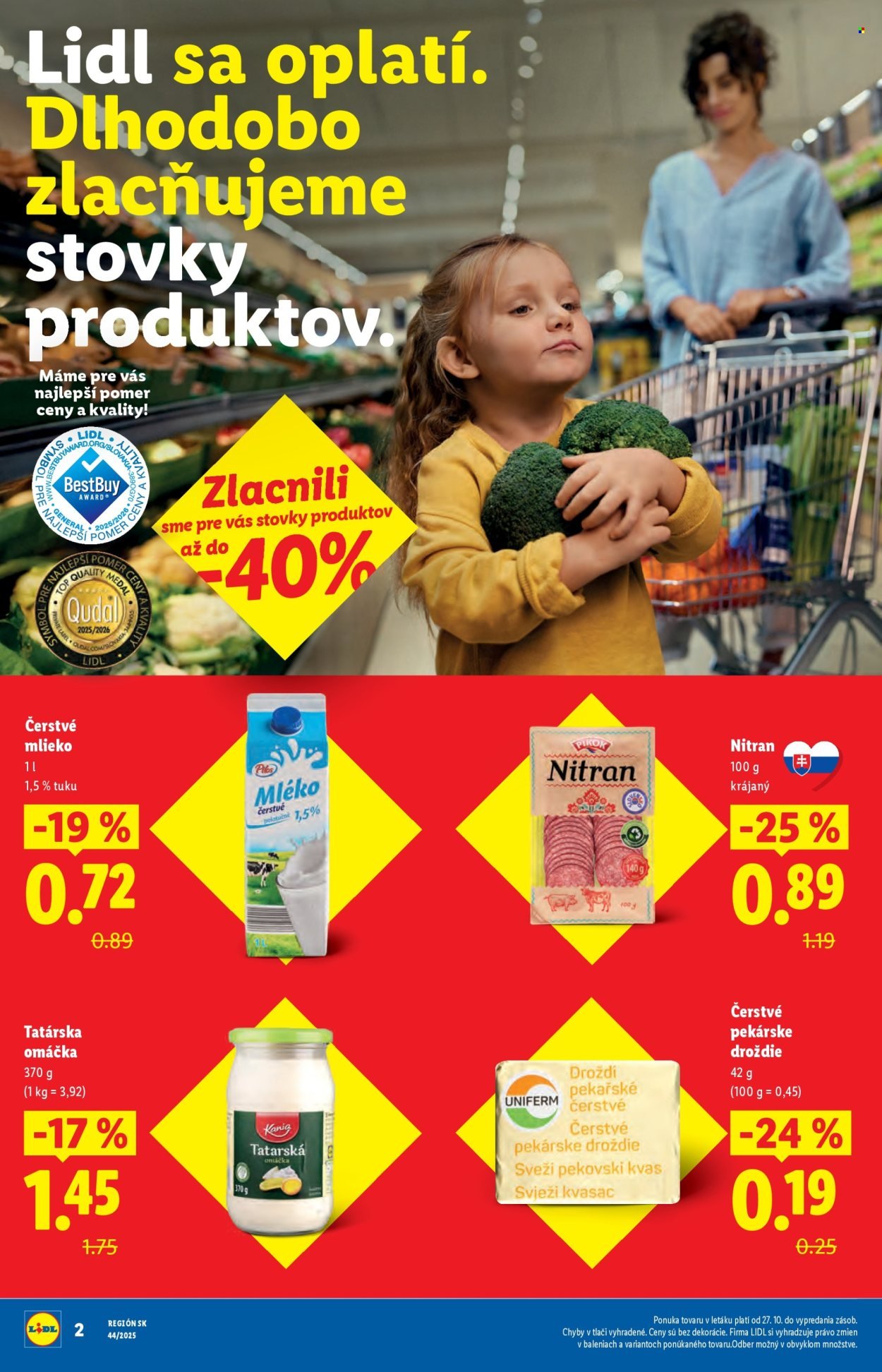 LIDL leták - Od pondelka 27.10.2025 (2025-10-27 - 2025-11-02) | 2