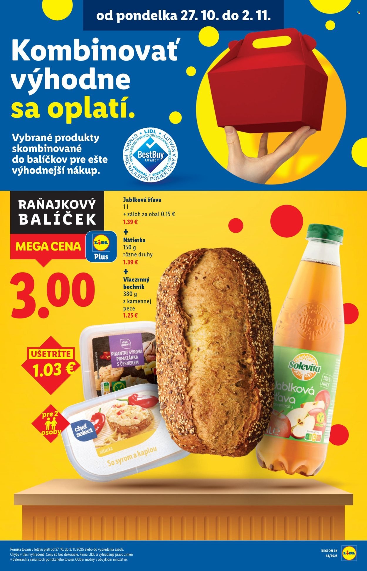LIDL leták - Od pondelka 27.10.2025 (2025-10-27 - 2025-11-02) | 38