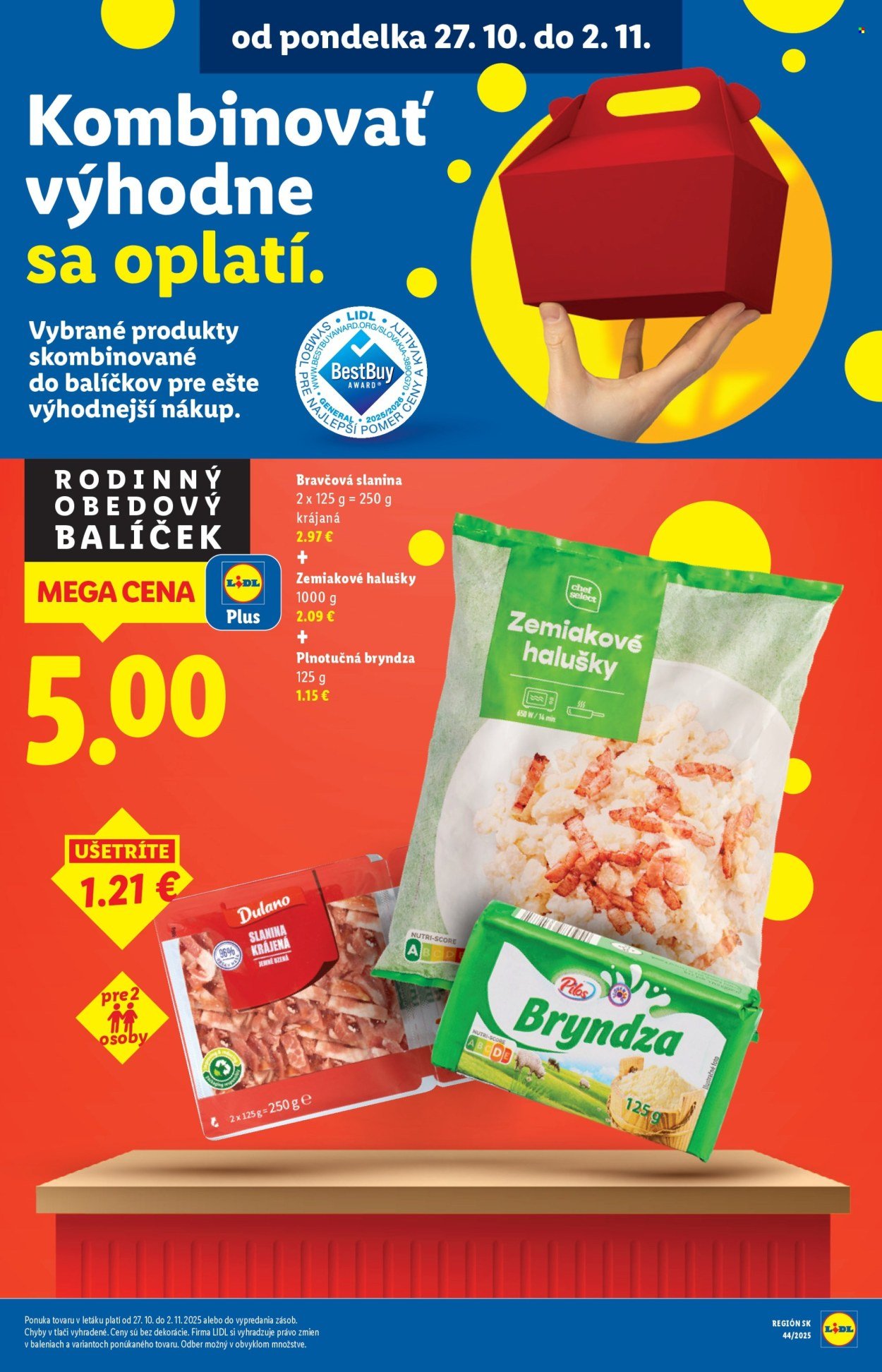LIDL leták - Od pondelka 27.10.2025 (2025-10-27 - 2025-11-02) | 39