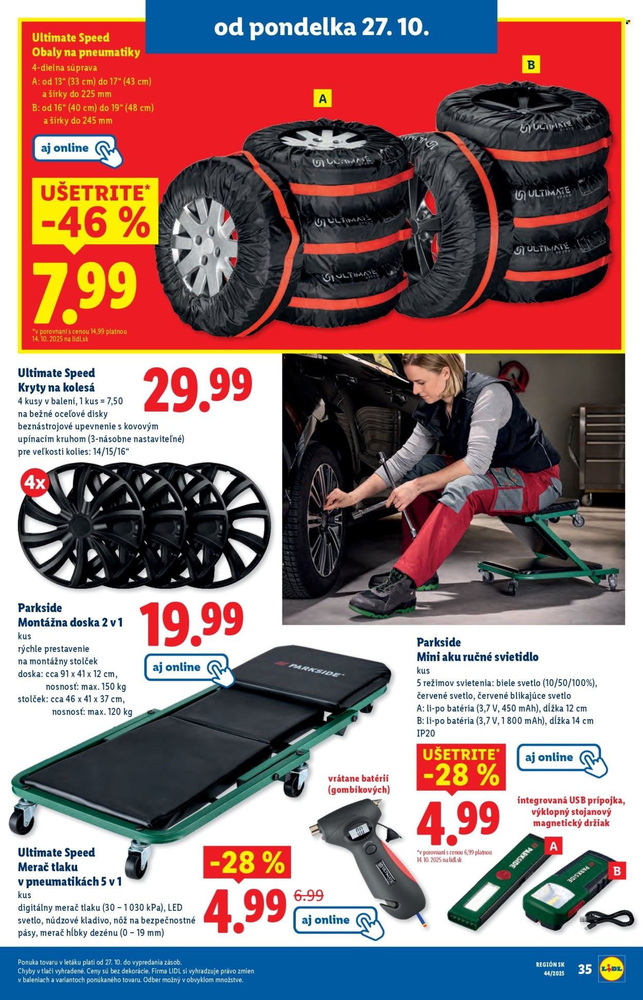 LIDL leták - Od pondelka 27.10.2025 (2025-10-27 - 2025-11-02) | 47