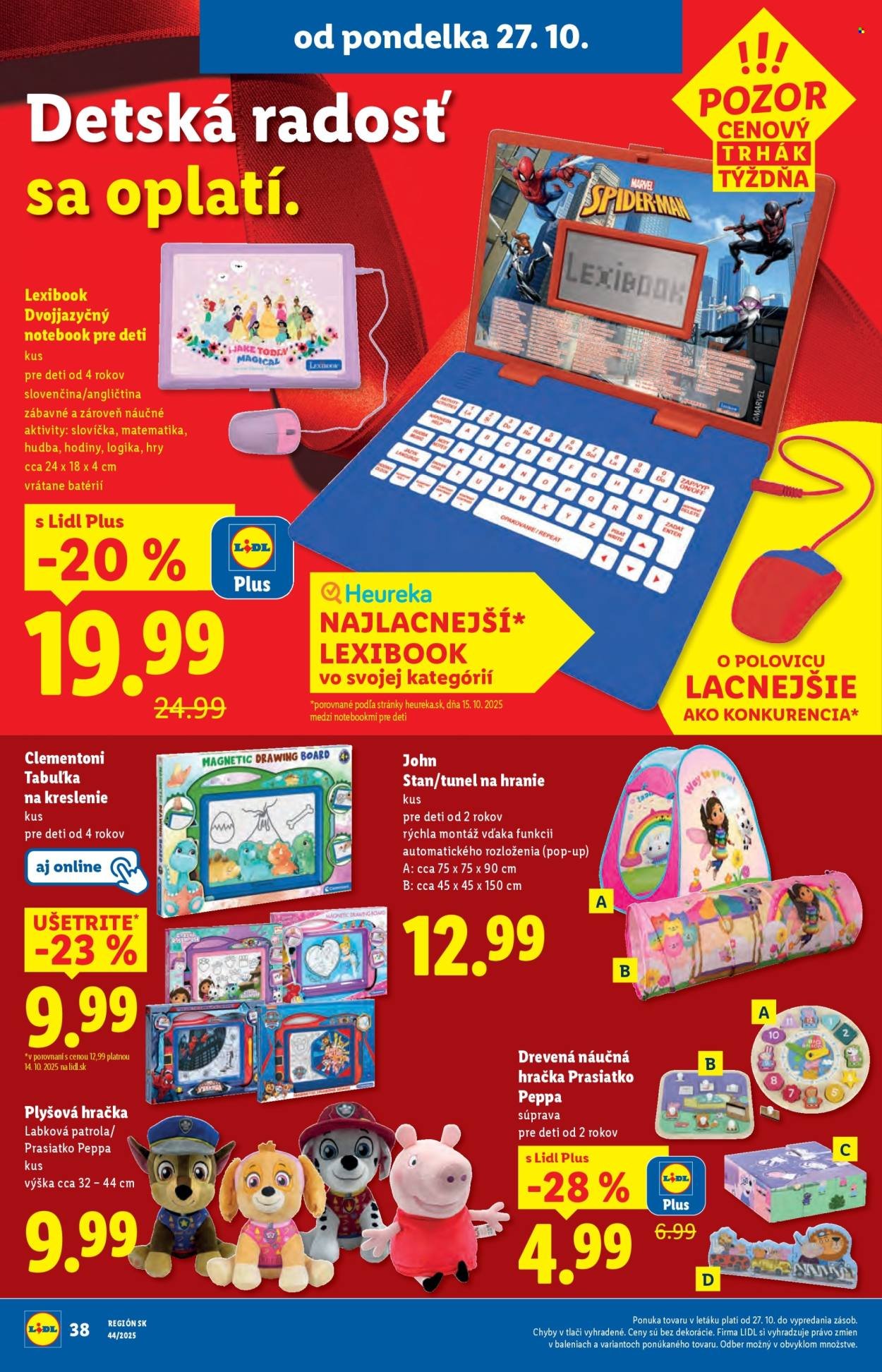 LIDL leták - Od pondelka 27.10.2025 (2025-10-27 - 2025-11-02) | 50