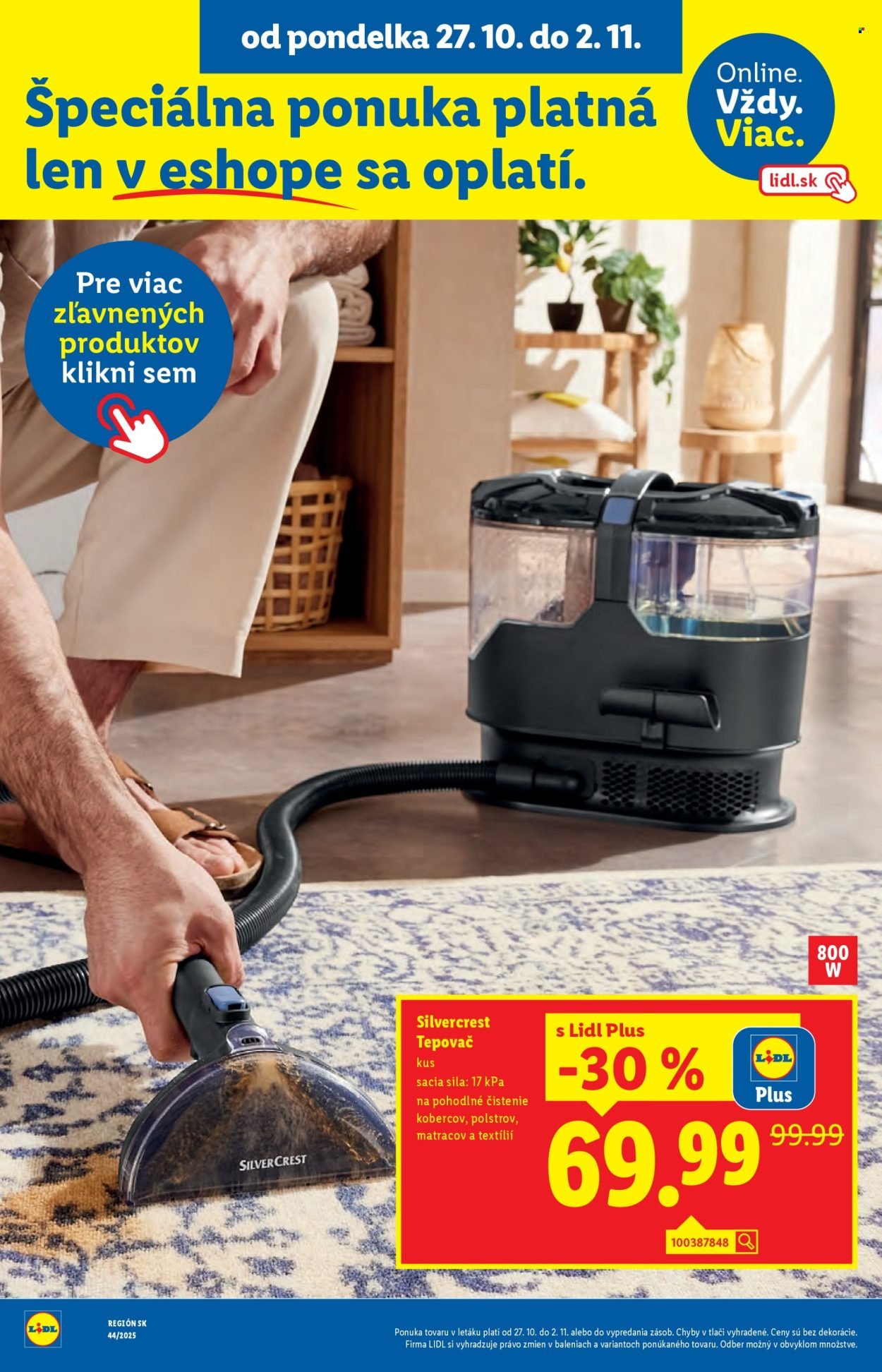 LIDL leták - Od pondelka 27.10.2025 (2025-10-27 - 2025-11-02) | 55