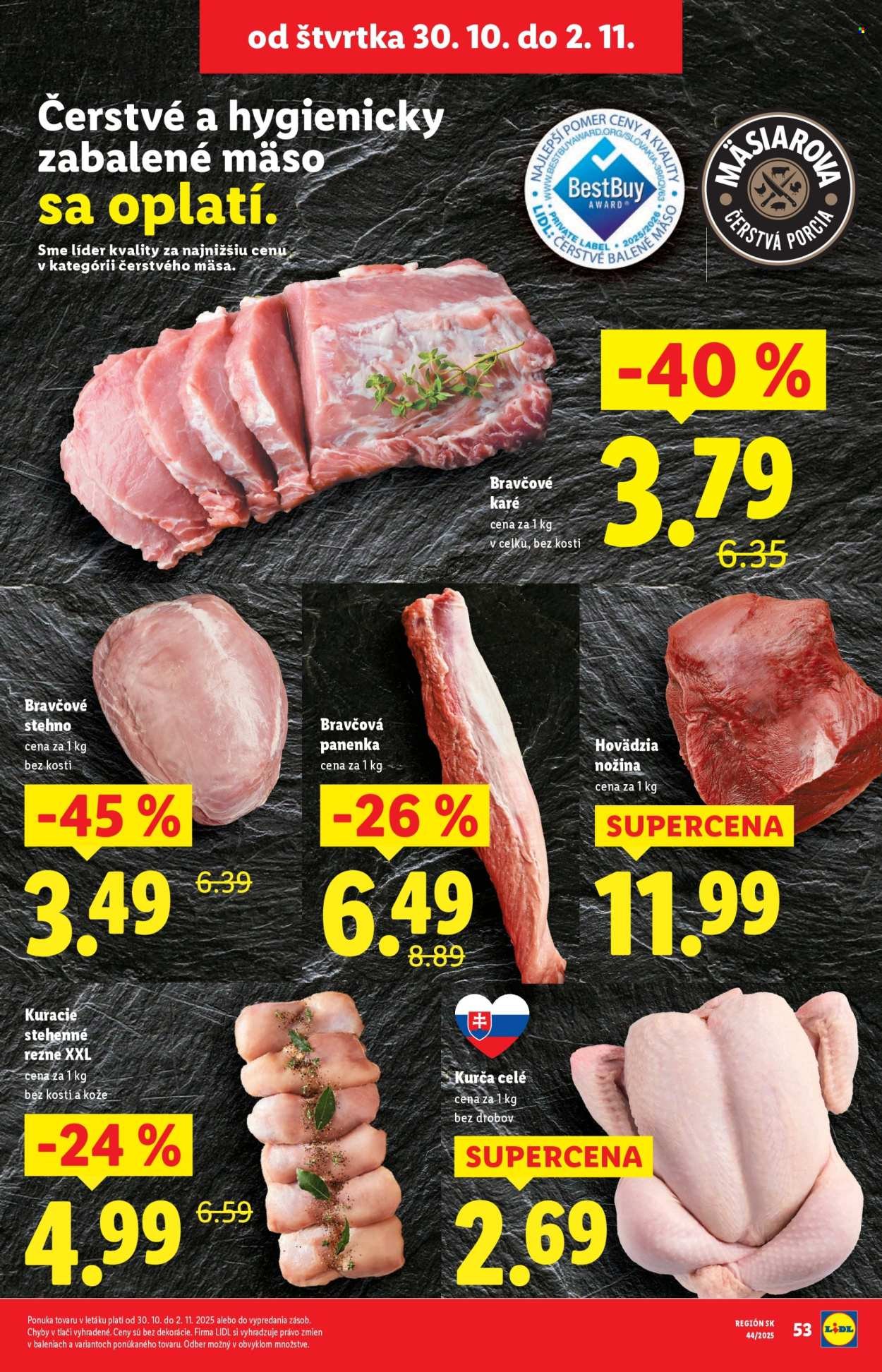 LIDL leták - Od pondelka 27.10.2025 (2025-10-27 - 2025-11-02) | 61