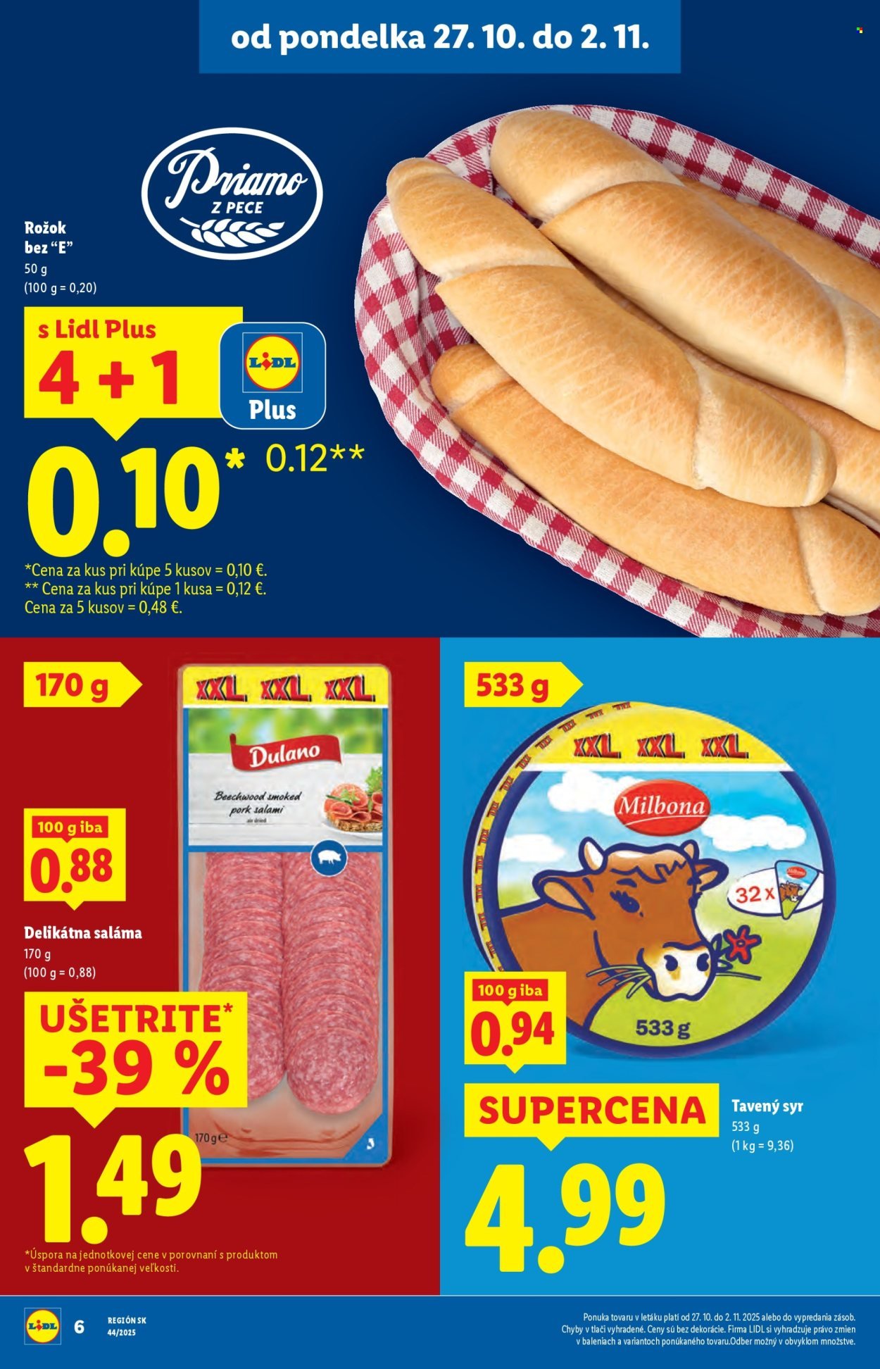 LIDL leták - Od pondelka 27.10.2025 (2025-10-27 - 2025-11-02) | 8