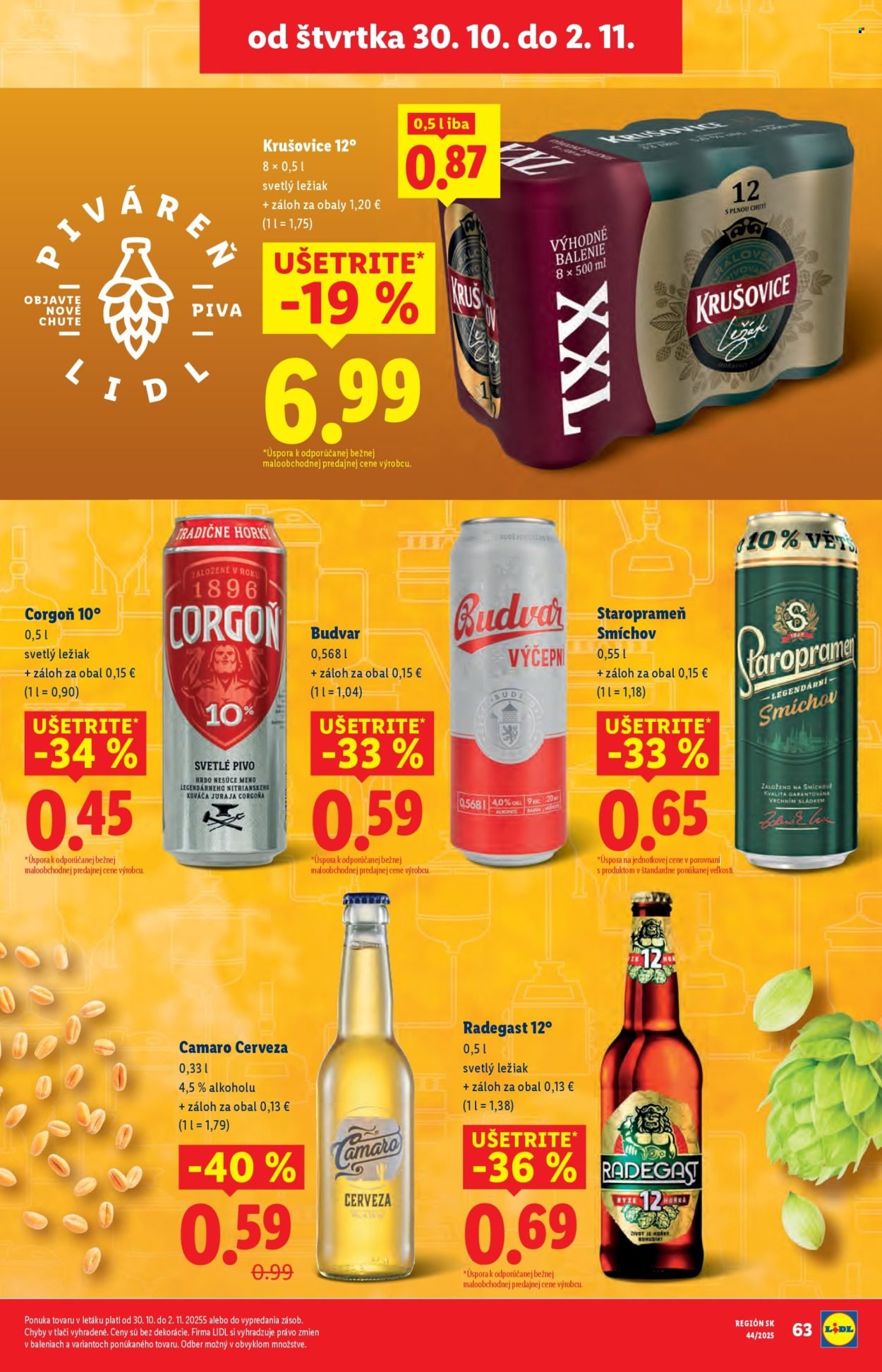 LIDL leták - Od pondelka 27.10.2025 (2025-10-27 - 2025-11-02) | 71