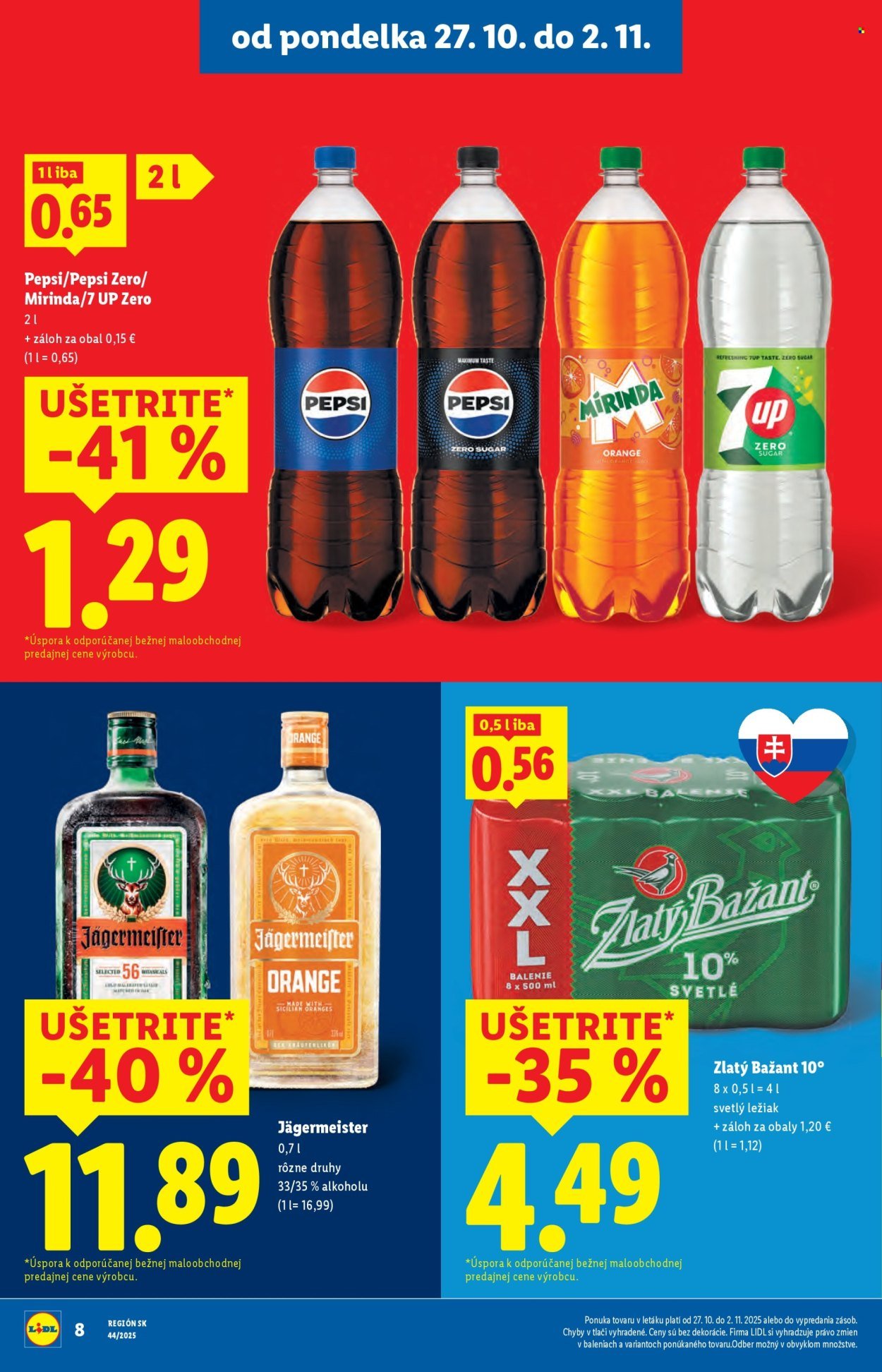 LIDL leták - Od pondelka 27.10.2025 (2025-10-27 - 2025-11-02) | 10