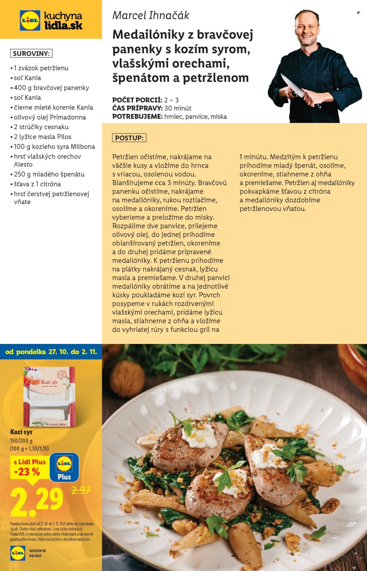 LIDL leták - Od pondelka 27.10.2025 (2025-10-27 - 2025-11-02) | 92