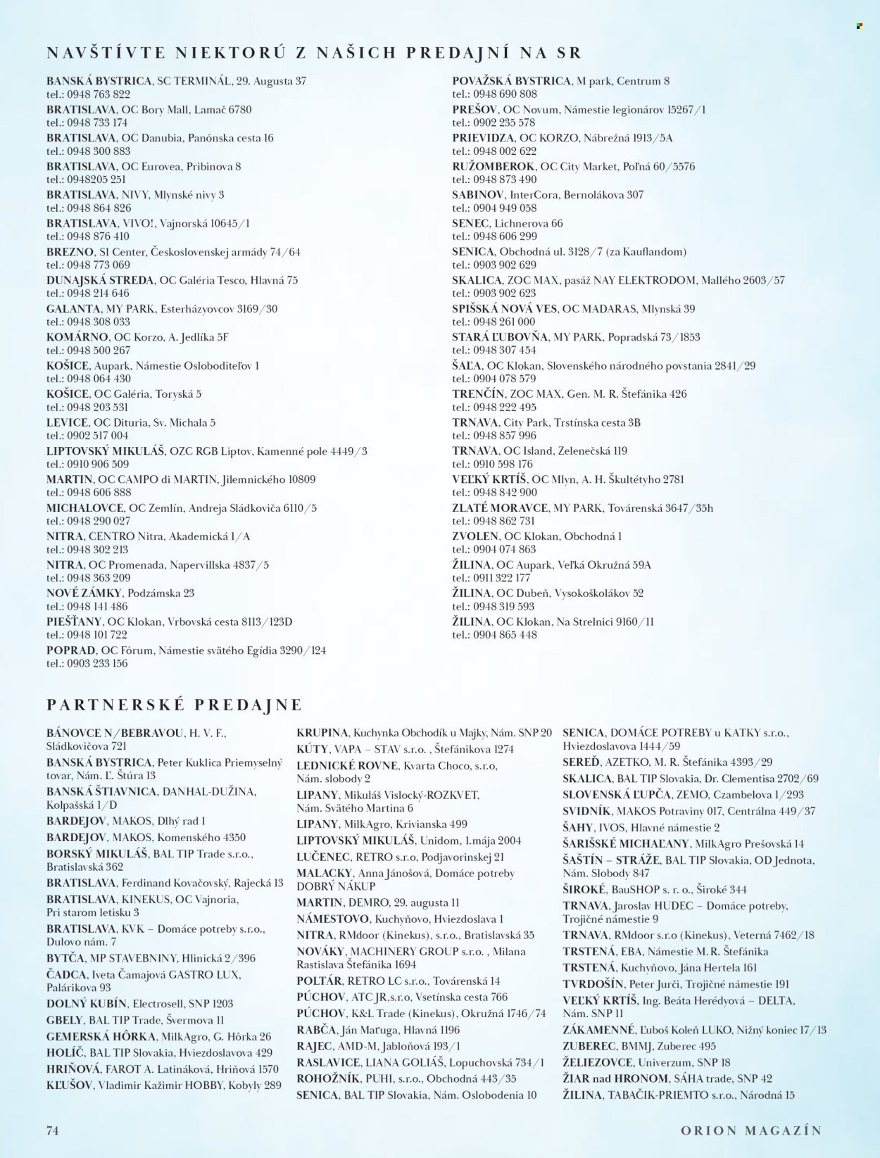 ORION leták - marci 2026 (2026-03-09) | 74