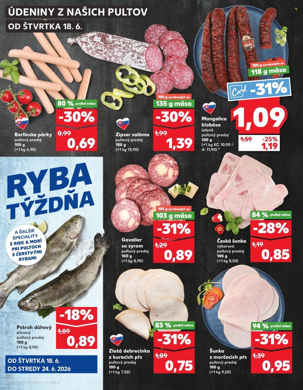 KAUFLAND leták - Od štvrtka 18.6.2026