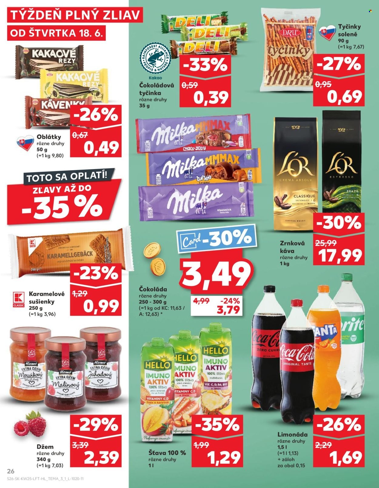 KAUFLAND leták - Od štvrtka 18.6.2026
