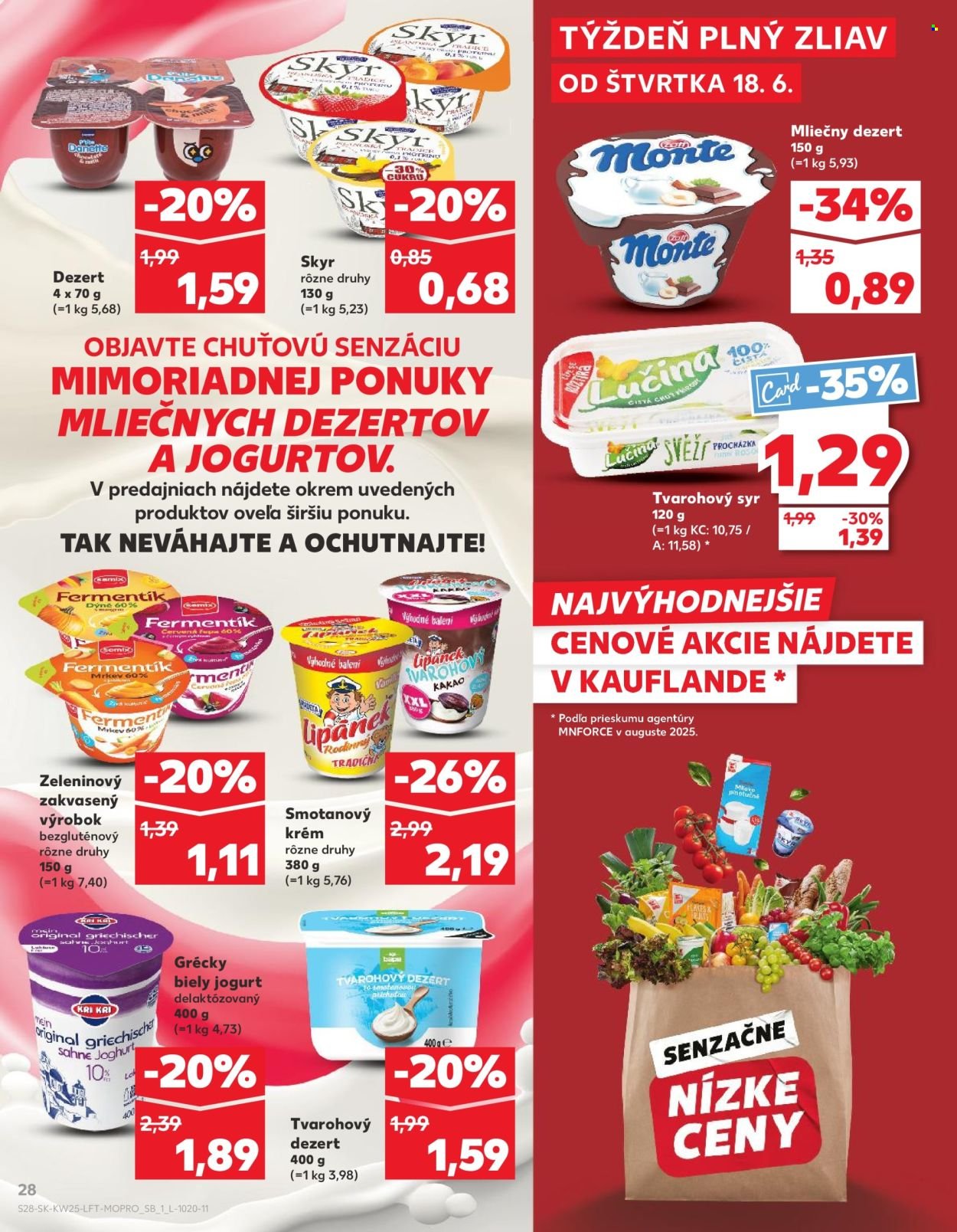 KAUFLAND leták - Od štvrtka 18.6.2026