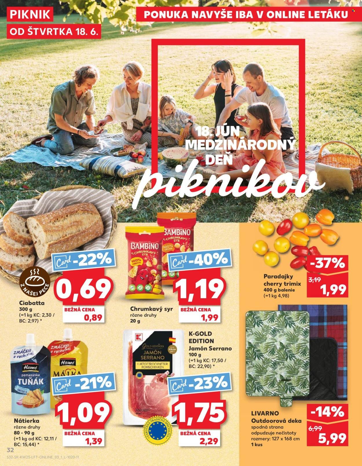 KAUFLAND leták - Od štvrtka 18.6.2026