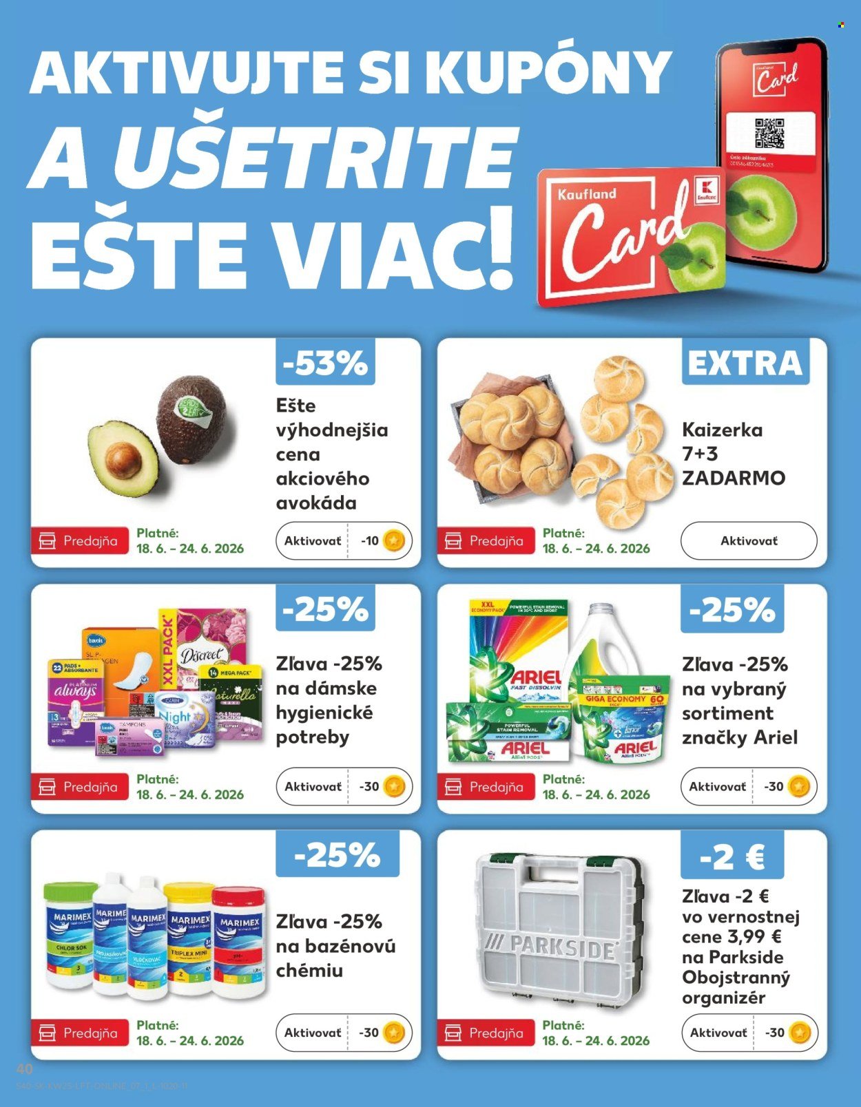 KAUFLAND leták - Od štvrtka 18.6.2026