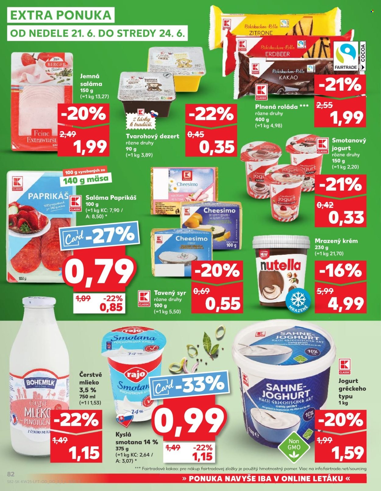 KAUFLAND leták - Od štvrtka 18.6.2026