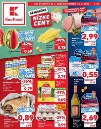 KAUFLAND leták - Od štvrtka 18.6.2026