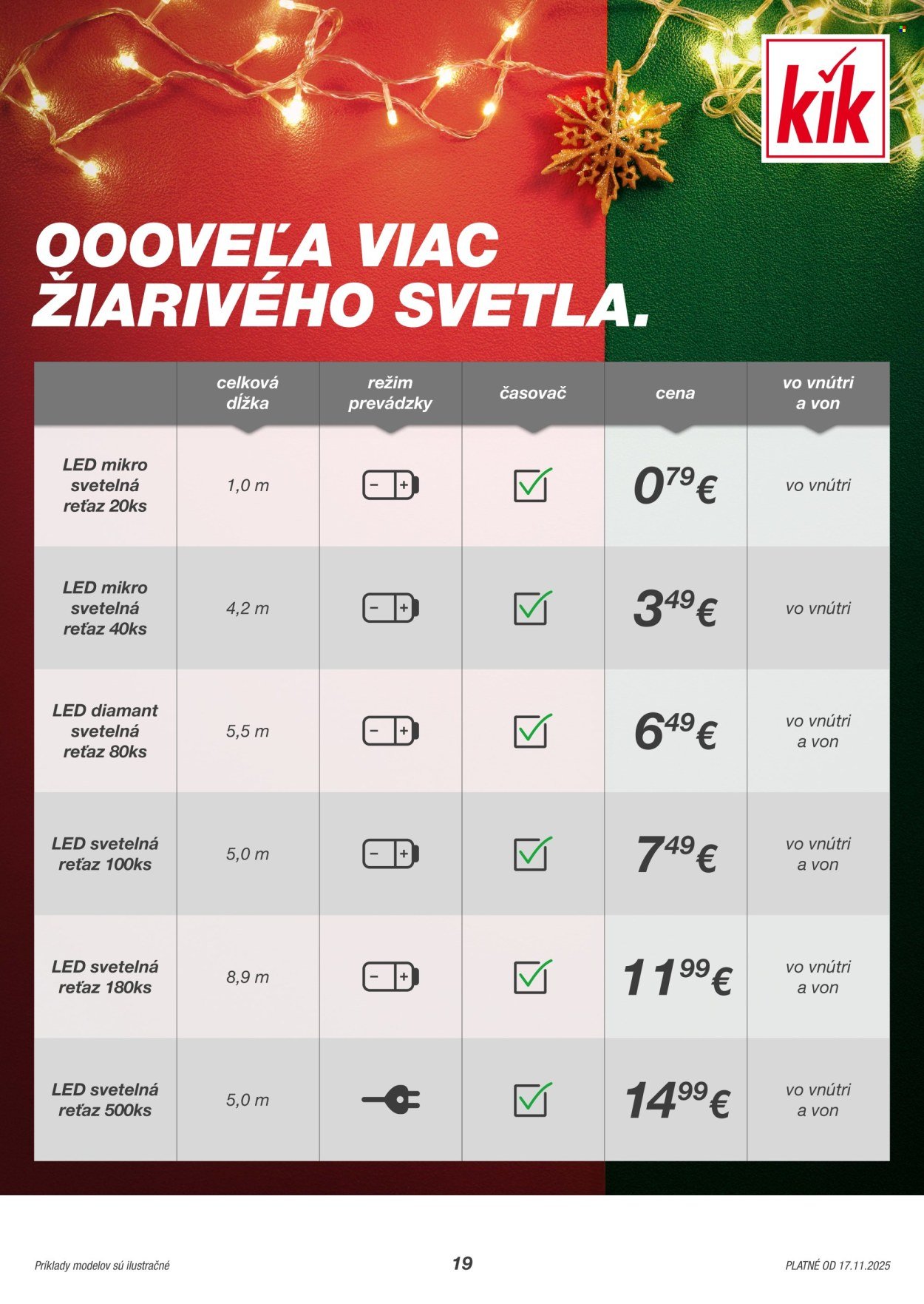 KIK leták - novembri 2025 (2025-11-14) | 19