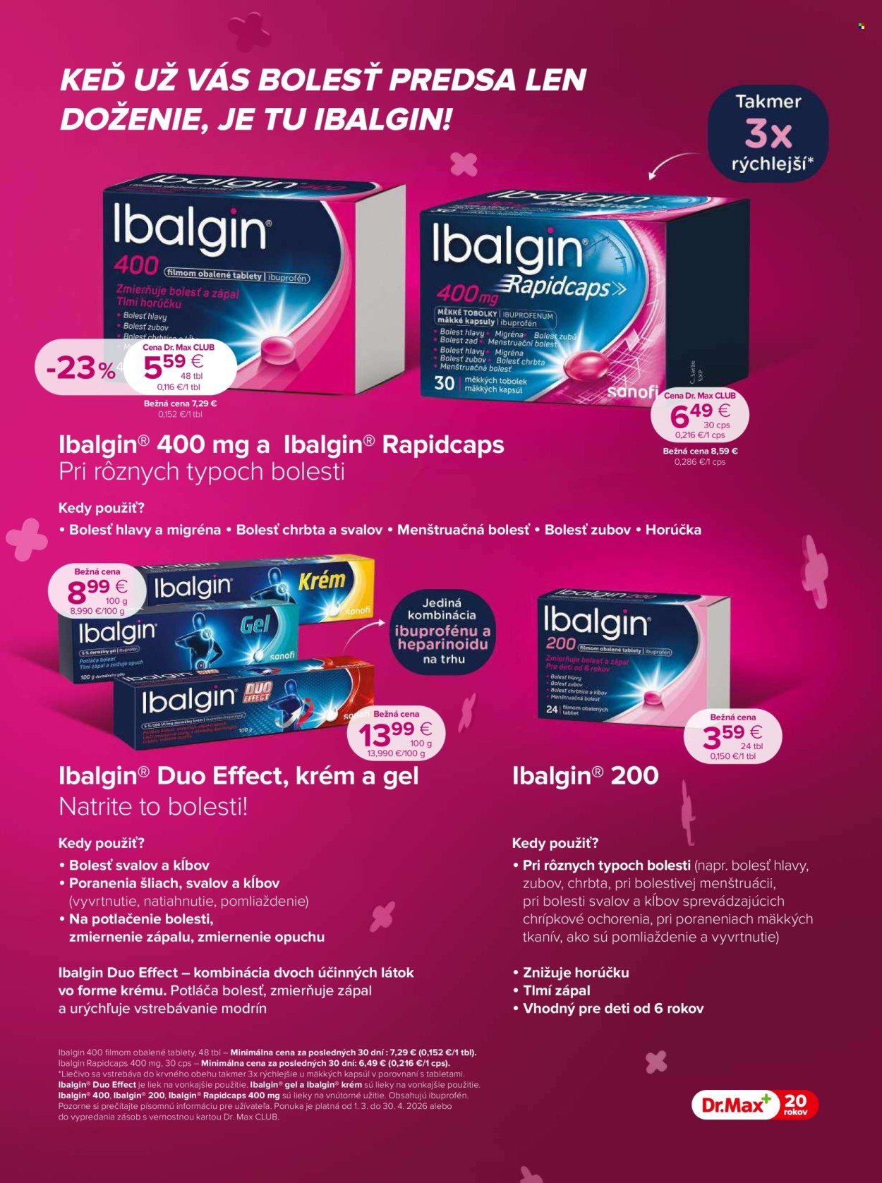 DR. MAX leták - Od nedele 1.3.2026 (2026-03-01 - 2026-04-30) | 5