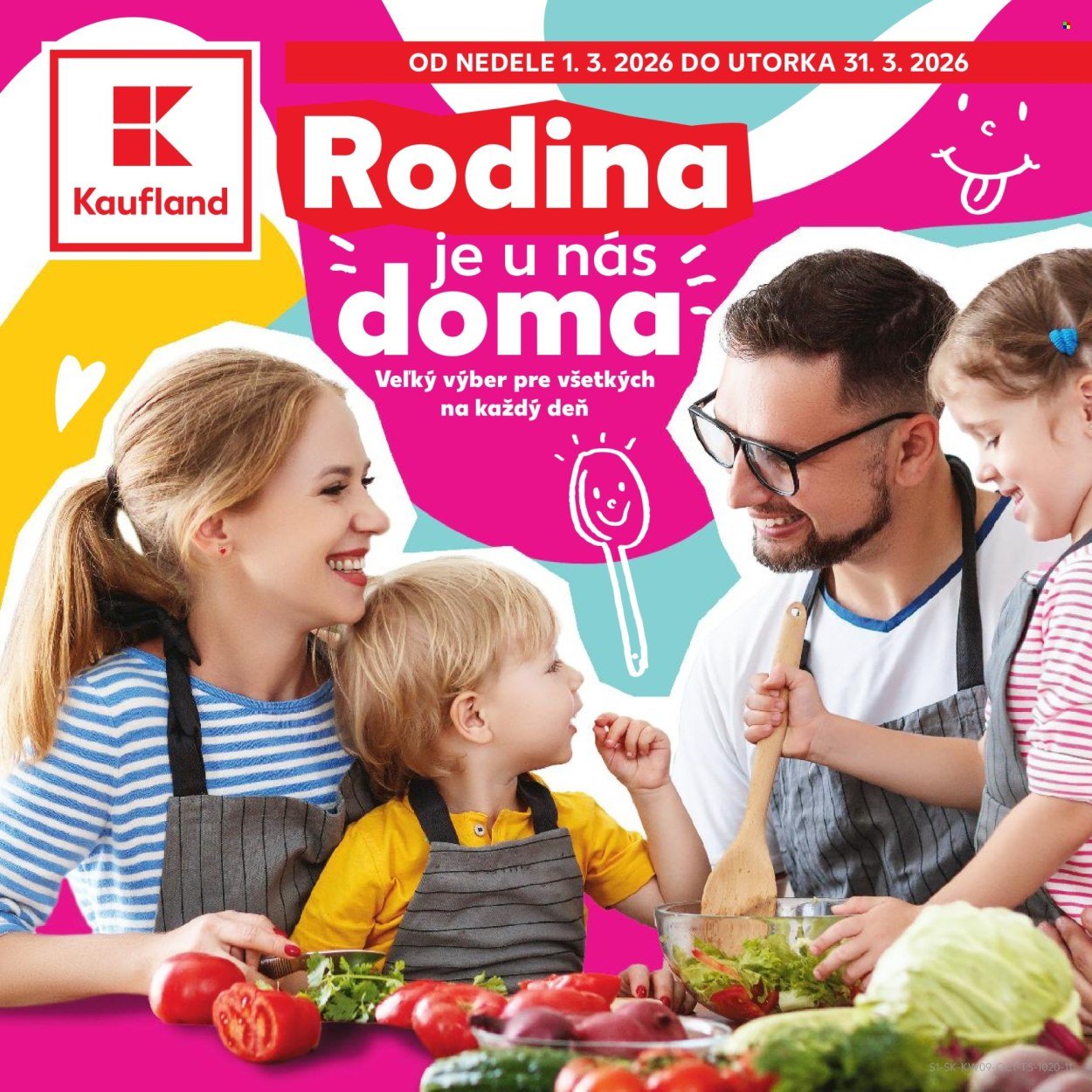 KAUFLAND leták - Rodina je u nás doma (2026-03-01 - 2026-03-31) | 1
