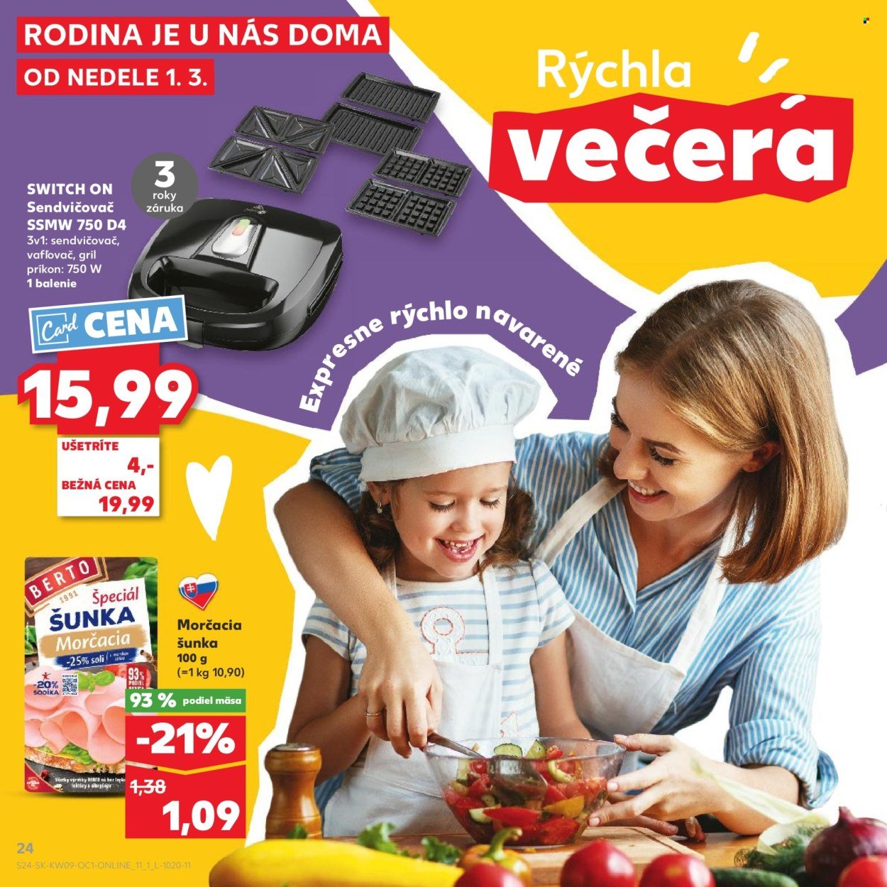 KAUFLAND leták - Rodina je u nás doma (2026-03-01 - 2026-03-31) | 24