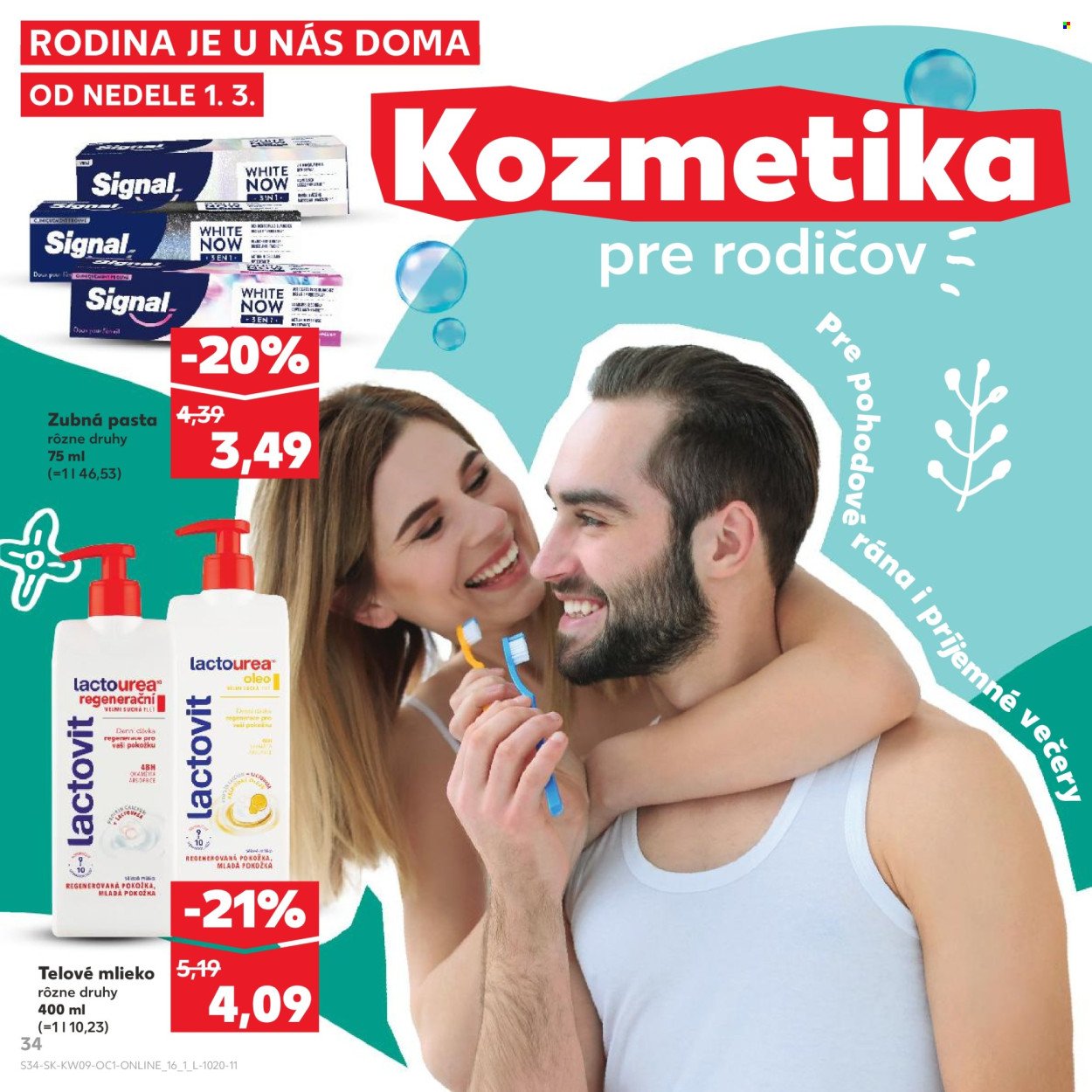 KAUFLAND leták - Rodina je u nás doma (2026-03-01 - 2026-03-31) | 34