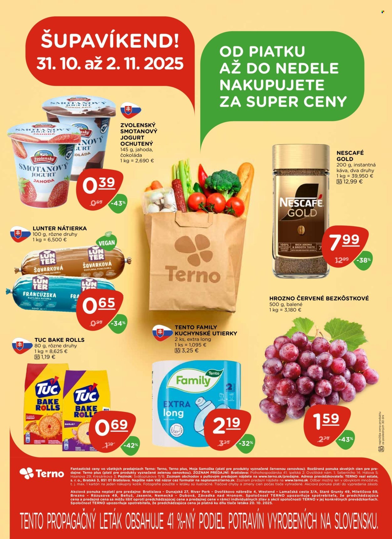 TERNO leták - Od štvrtka 30.10.2025 (2025-10-30 - 2025-11-05) | 20