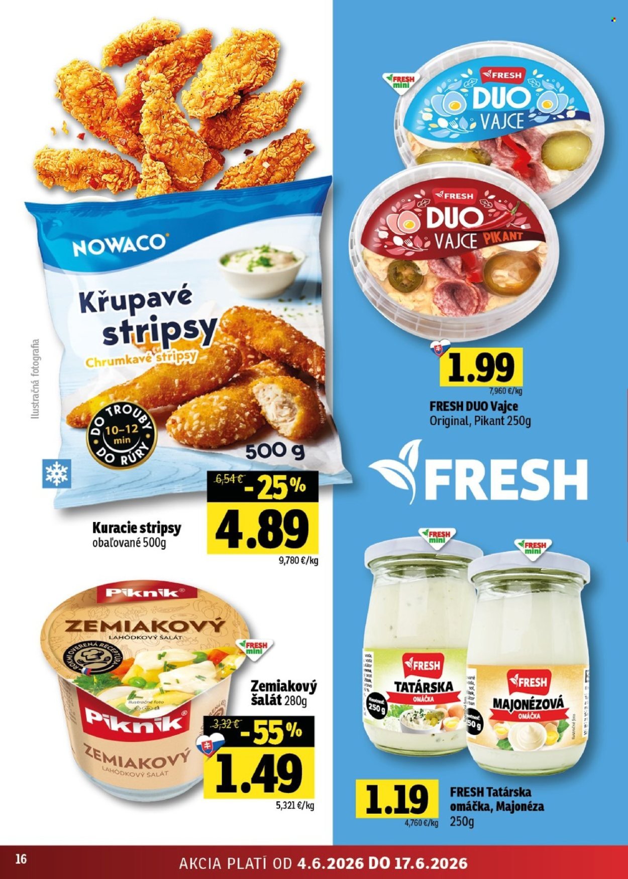 FRESH leták - Stredné a západné Slovensko