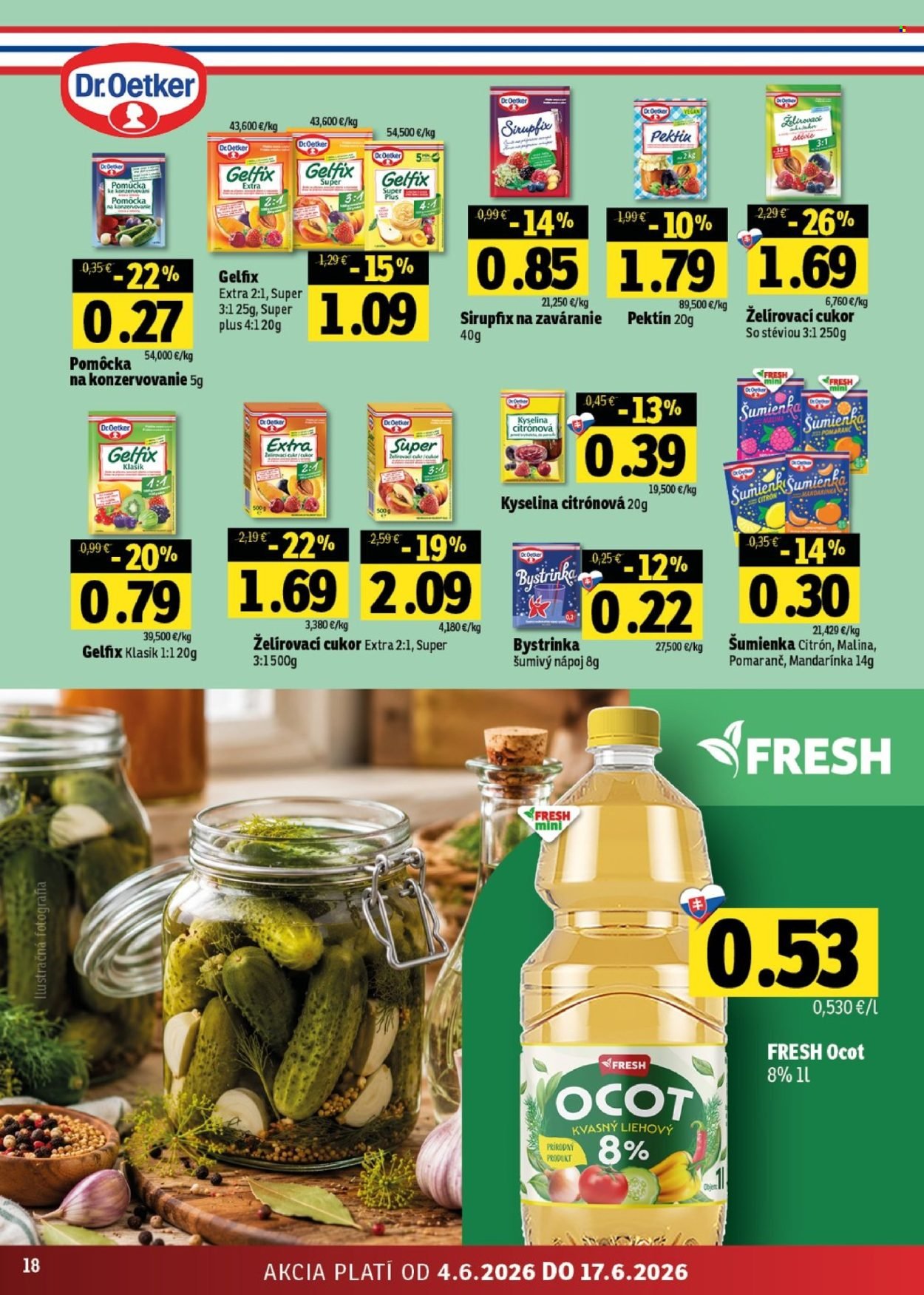 FRESH leták - Stredné a západné Slovensko