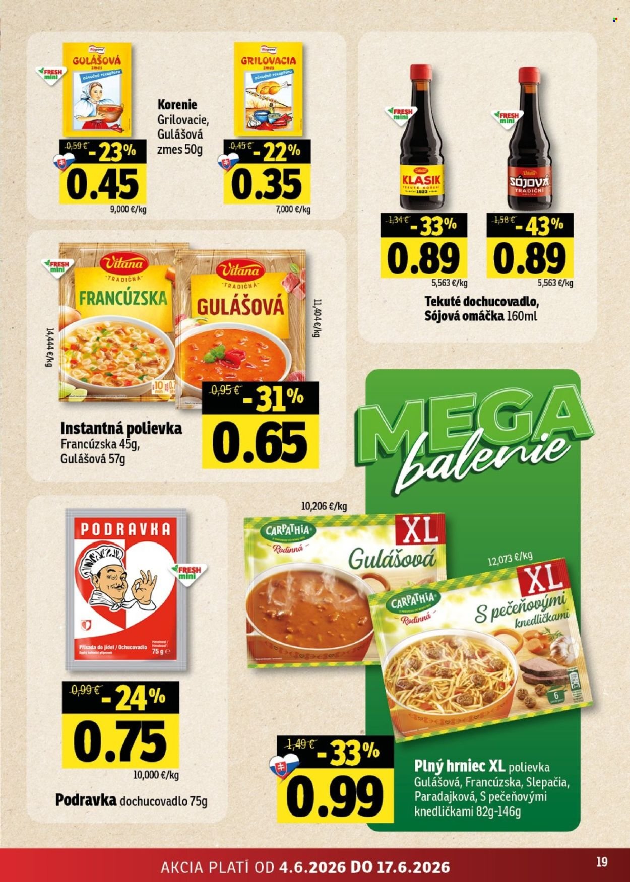 FRESH leták - Stredné a západné Slovensko