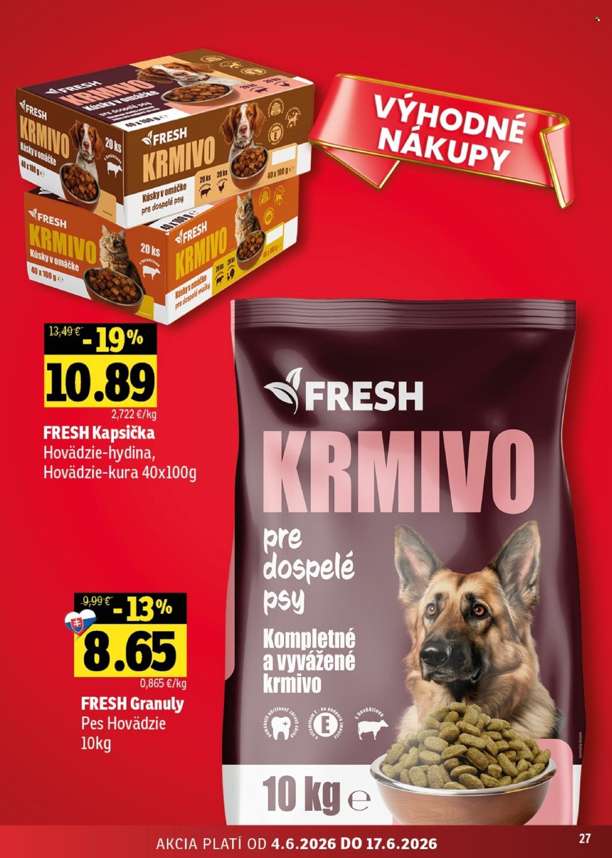 FRESH leták - Stredné a západné Slovensko