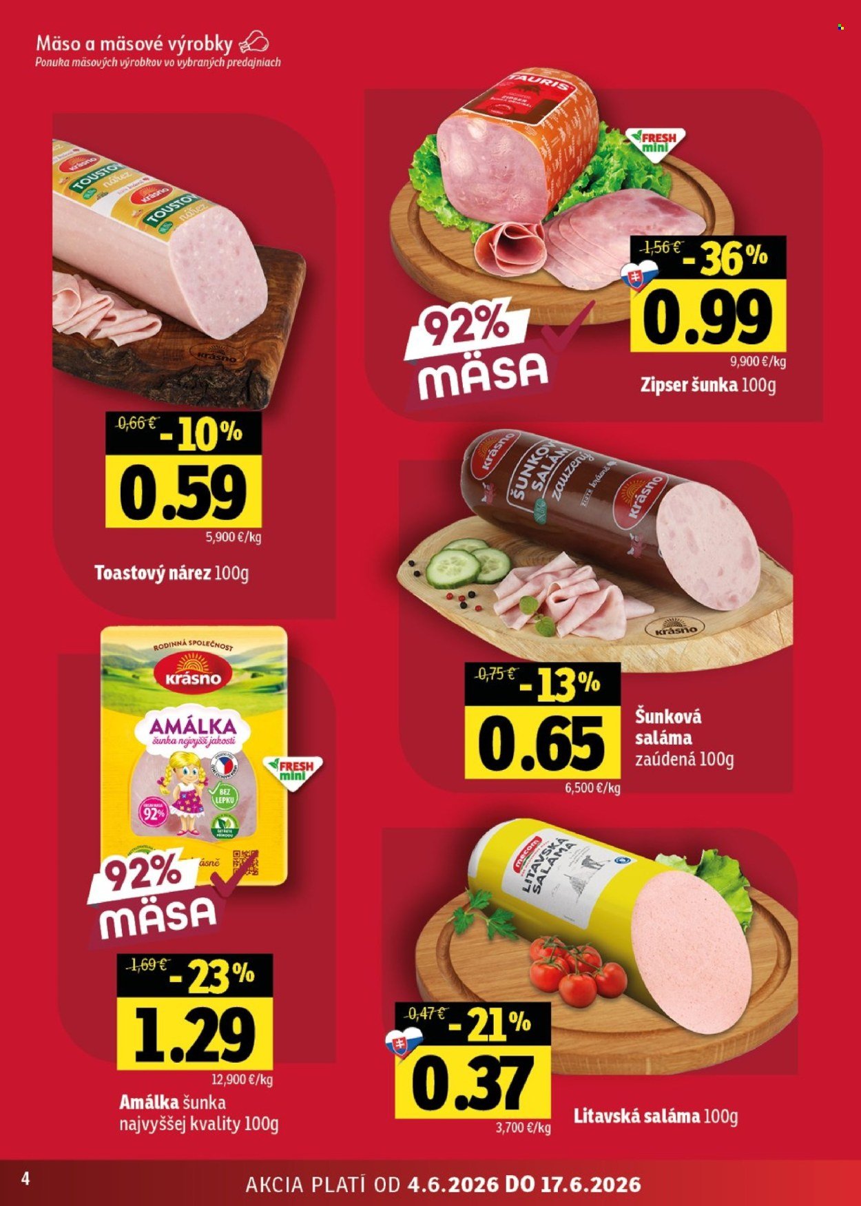 FRESH leták - Stredné a západné Slovensko