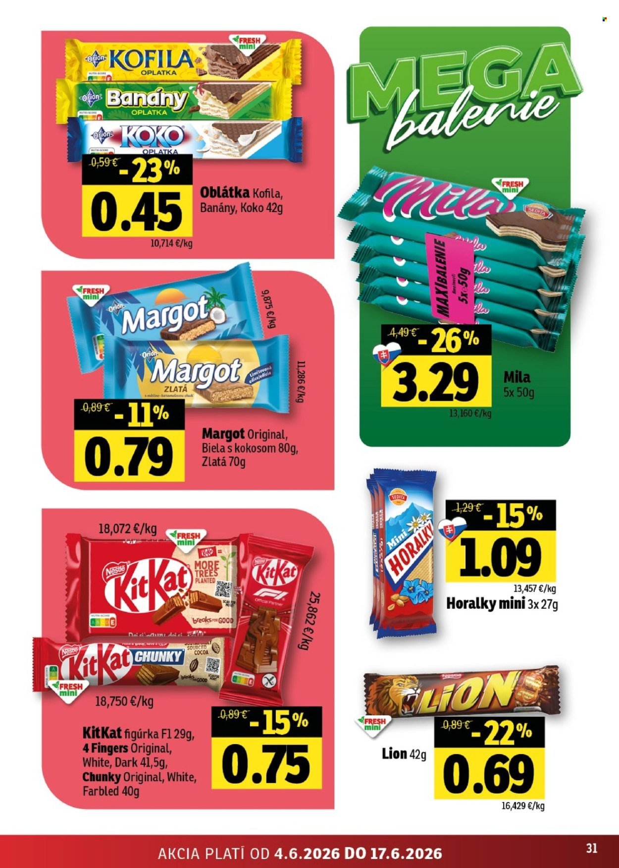 FRESH leták - Stredné a západné Slovensko