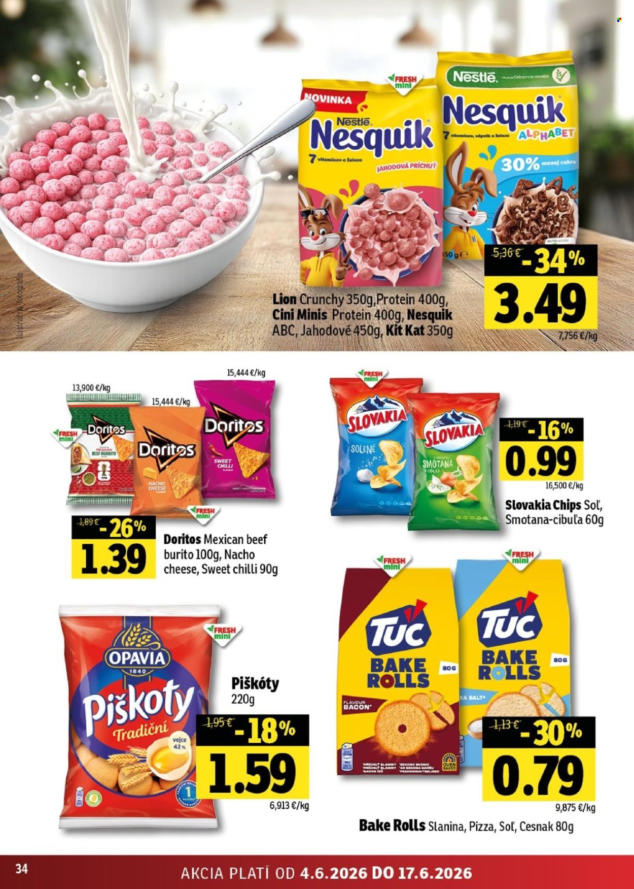 FRESH leták - Stredné a západné Slovensko